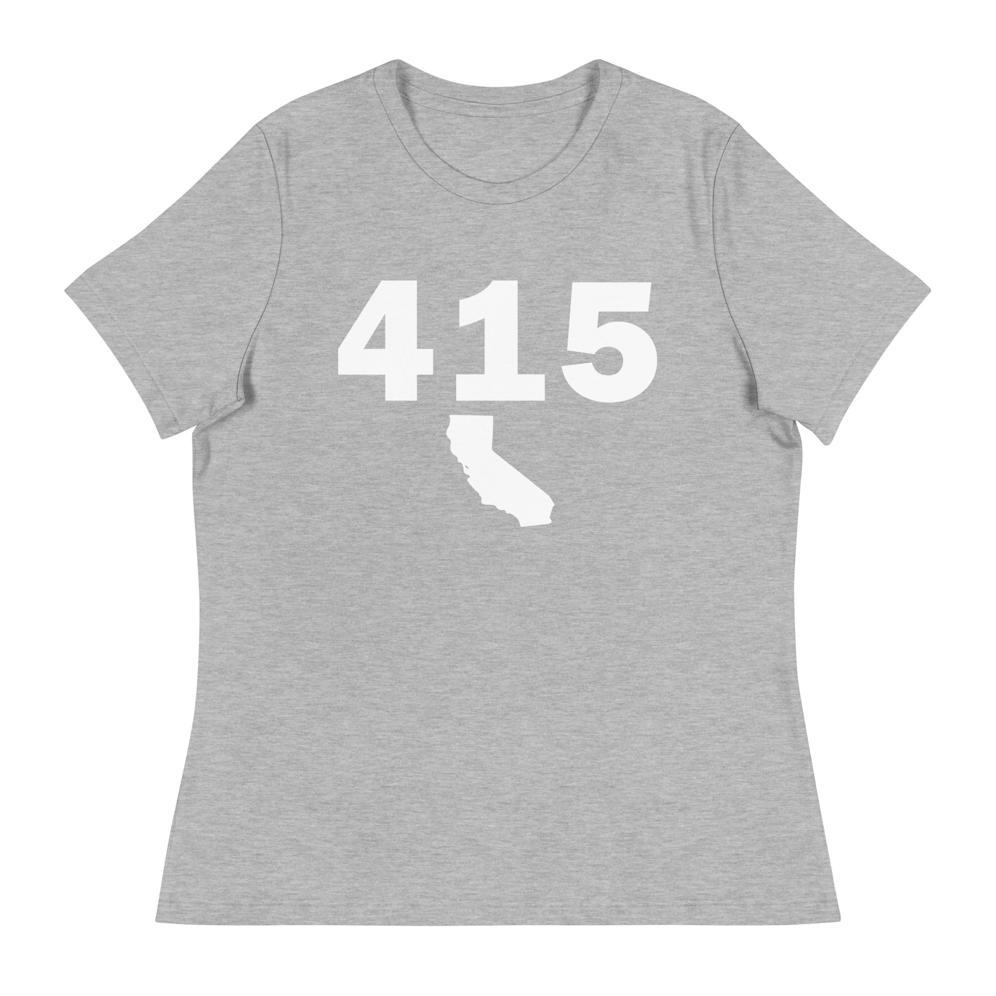 415 Area Code Women's Relaxed T Shirt