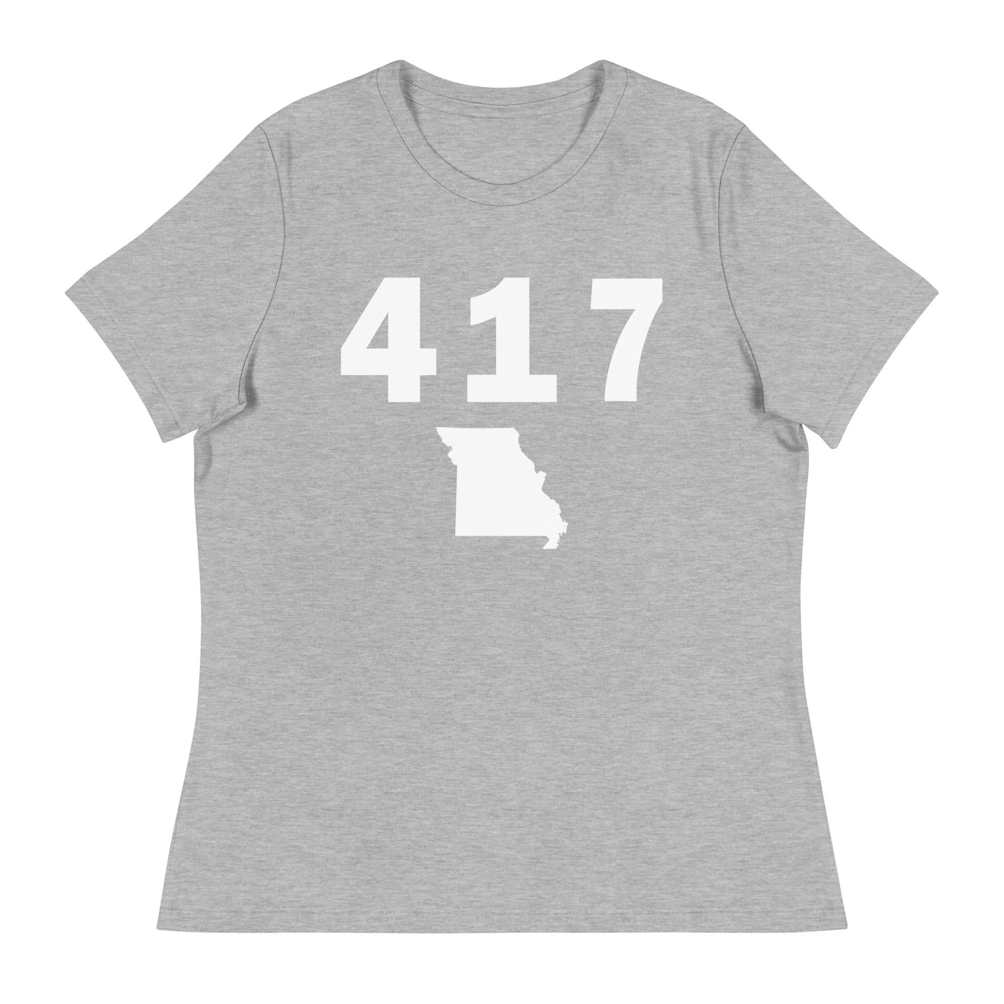 417 Area Code Women's Relaxed T Shirt