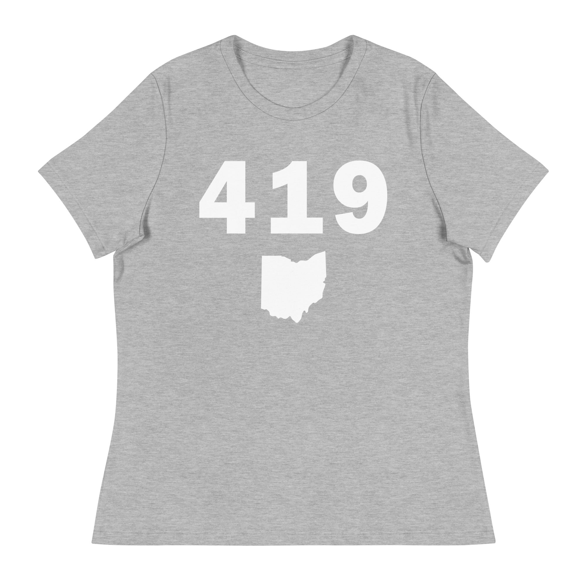 419 Area Code Women's Relaxed T Shirt
