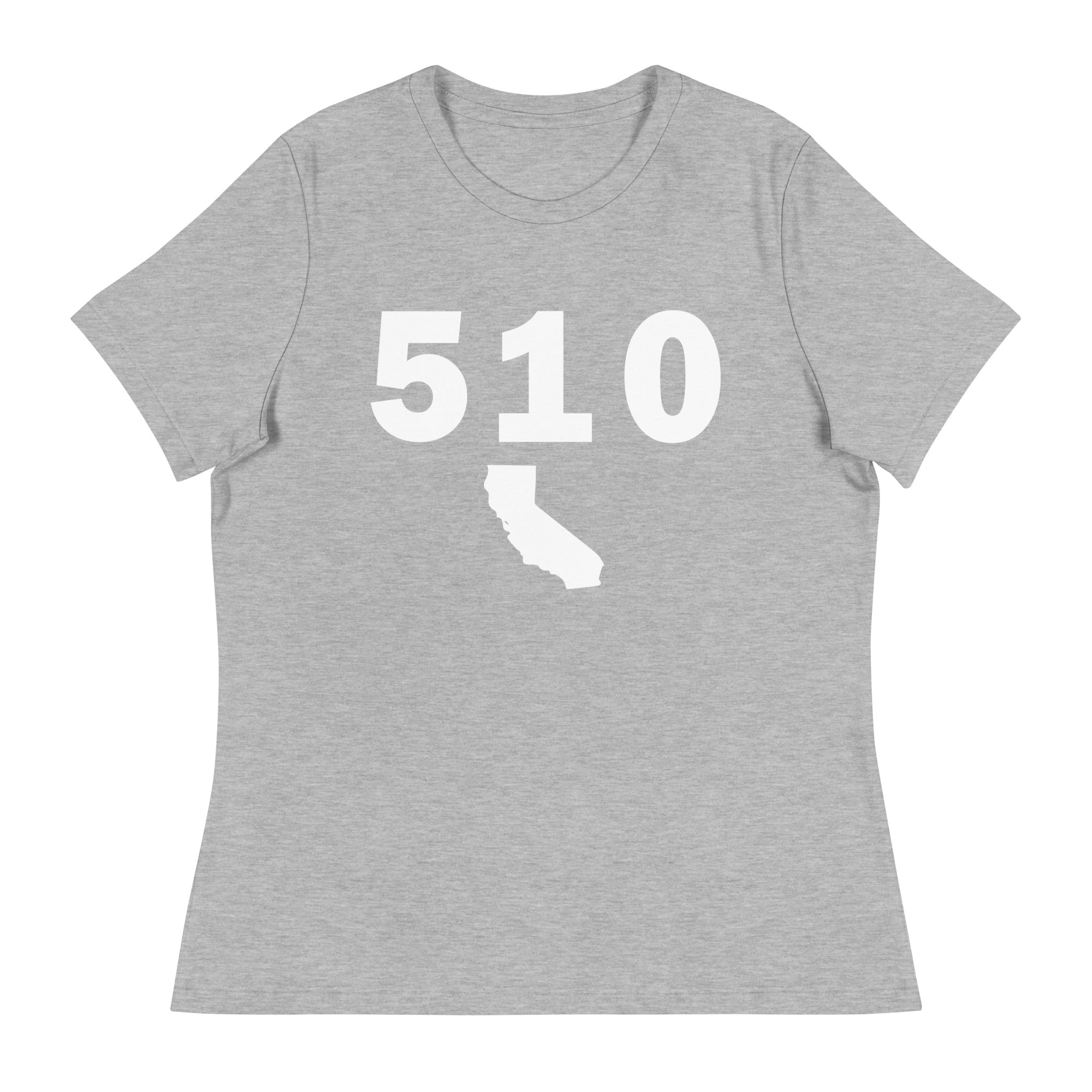 510 Area Code Women's Relaxed T Shirt