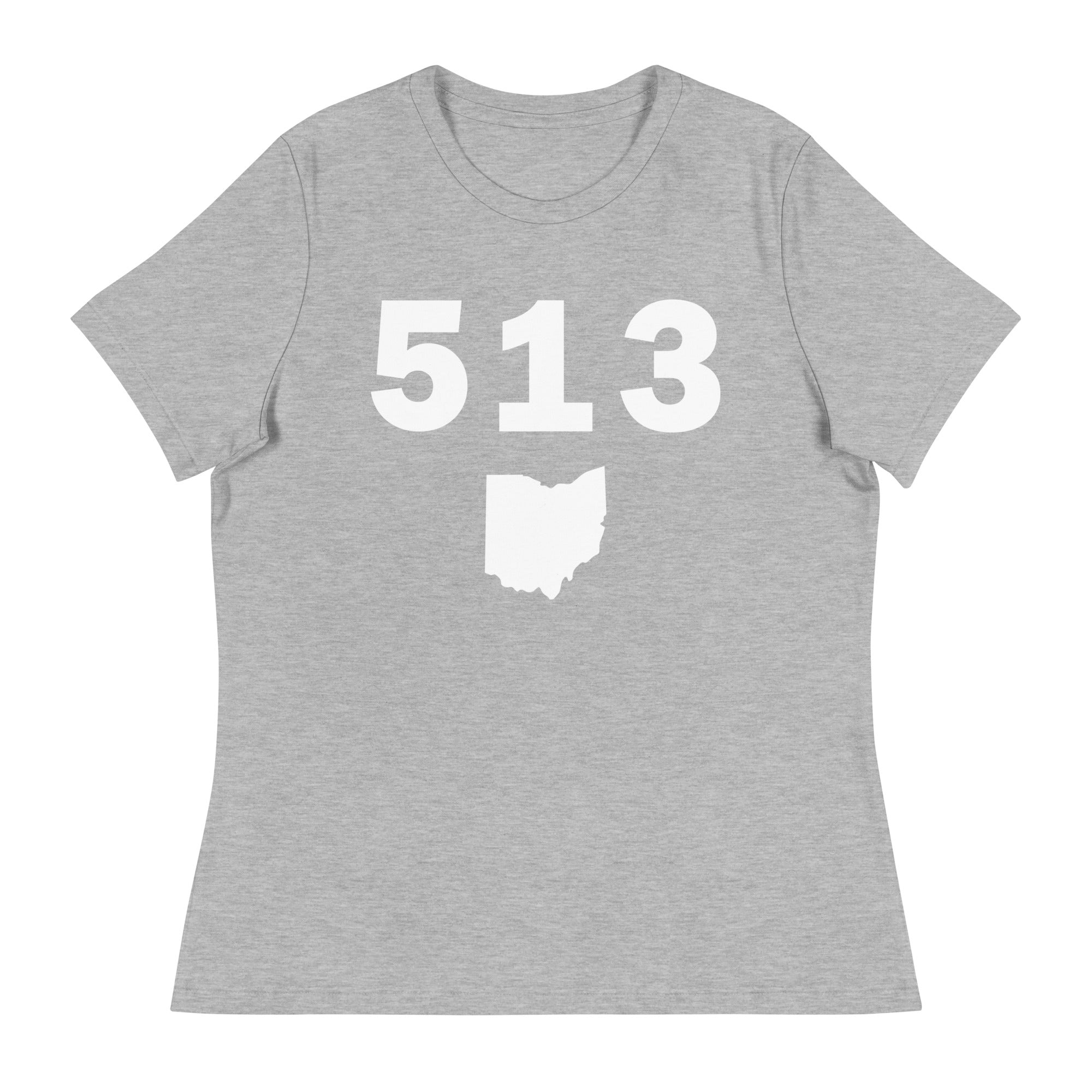 513 Area Code Women's Relaxed T Shirt