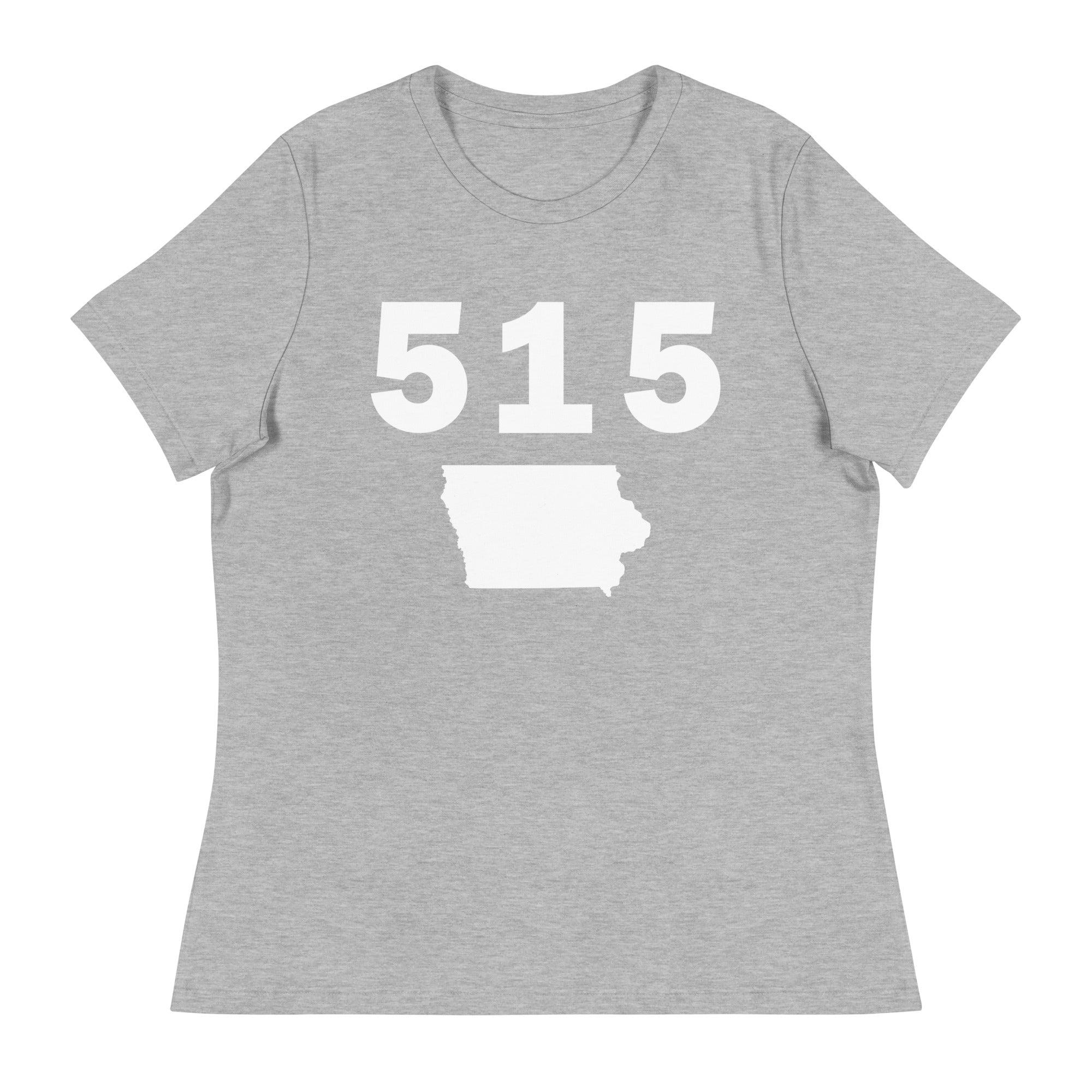 515 Area Code Women's Relaxed T Shirt