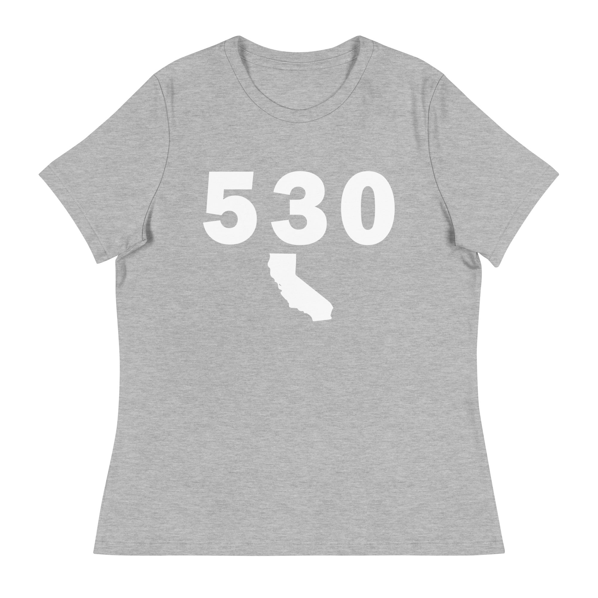 530 Area Code Women's Relaxed T Shirt