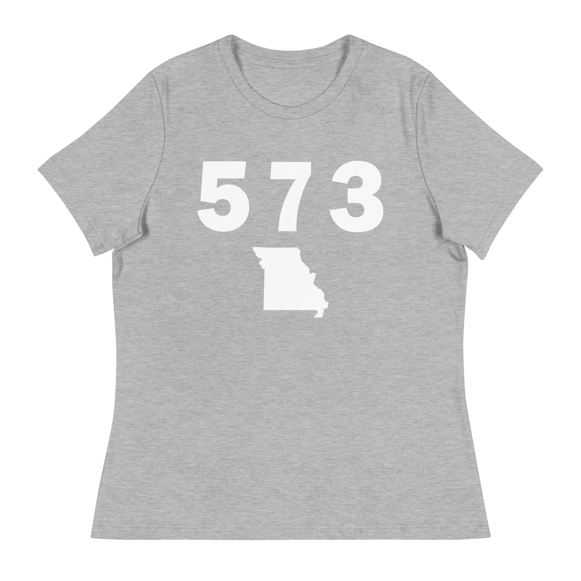 573 Area Code Women's Relaxed T Shirt