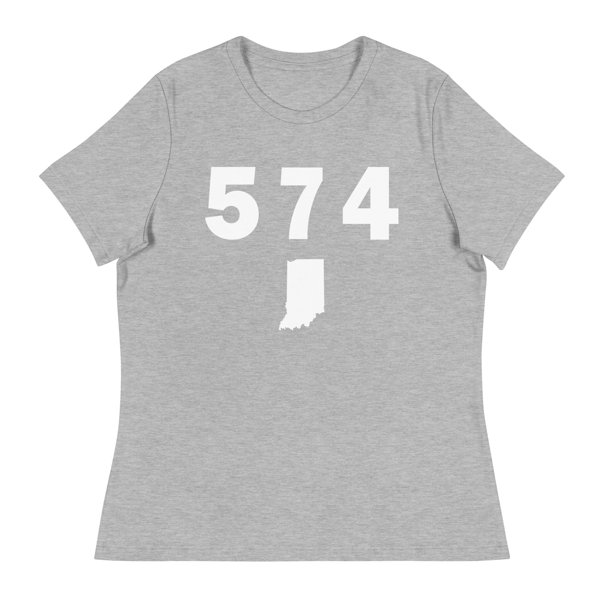 574 Area Code Women's Relaxed T Shirt
