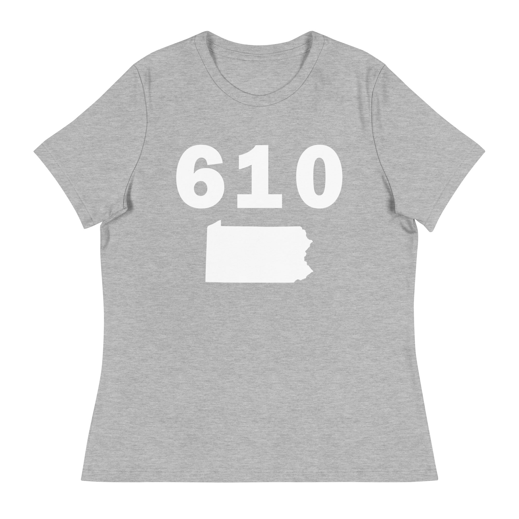 610 Area Code Women's Relaxed T Shirt
