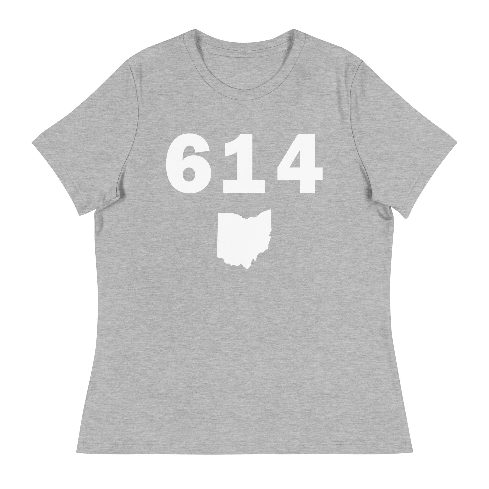 614 Area Code Women's Relaxed T Shirt