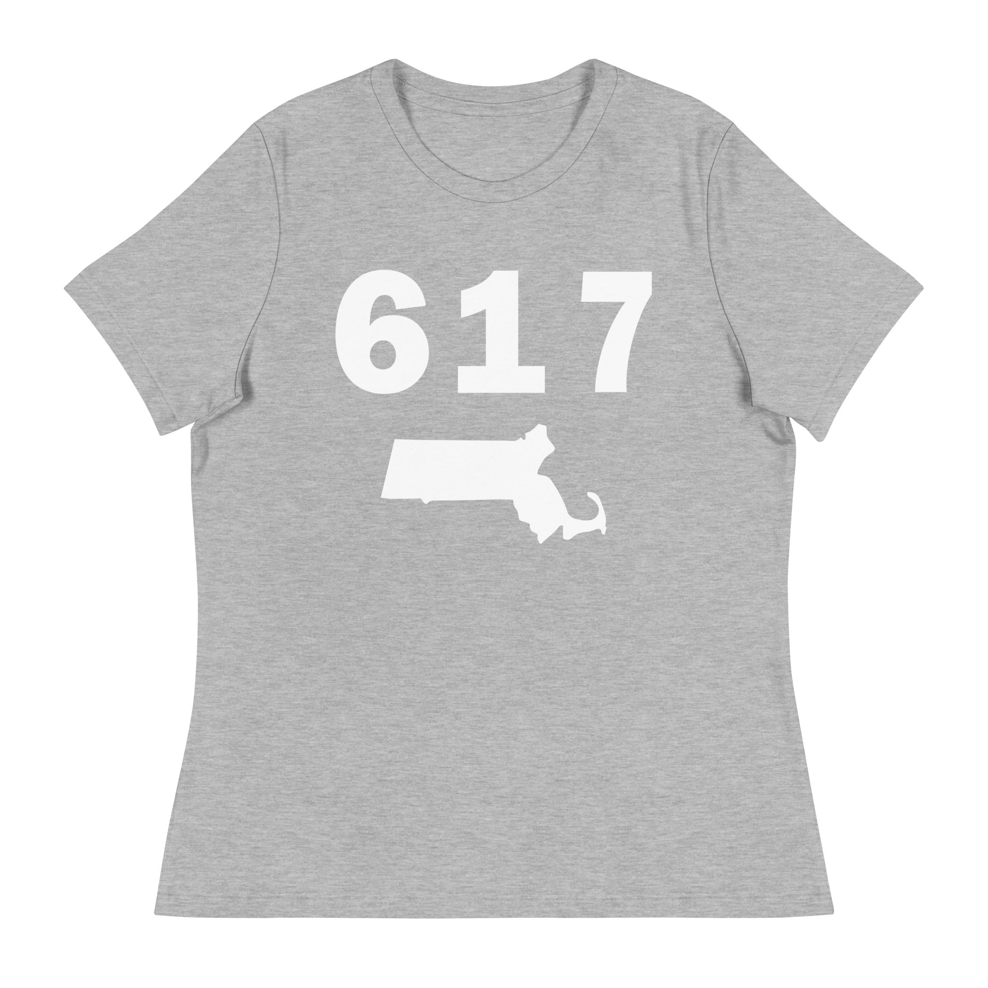 617 Area Code Women's Relaxed T Shirt