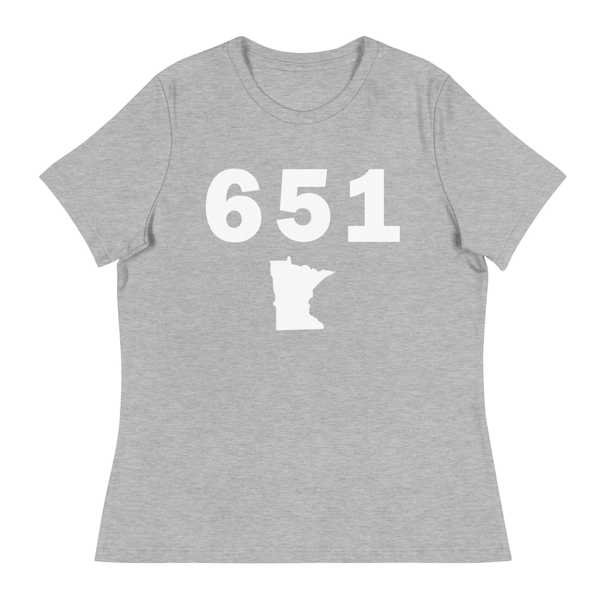 651 Area Code Women's Relaxed T Shirt