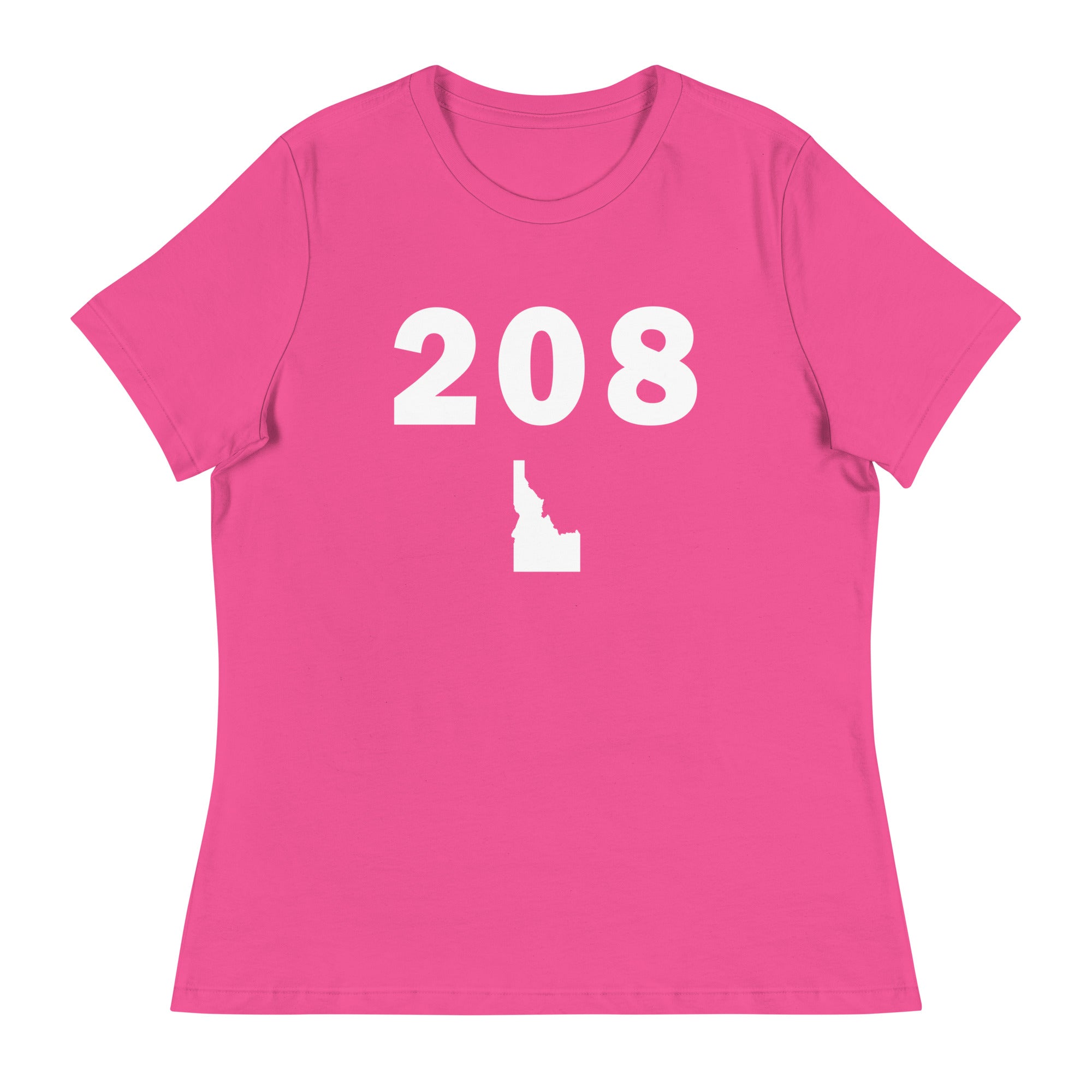 208 Area Code Women's Relaxed T Shirt