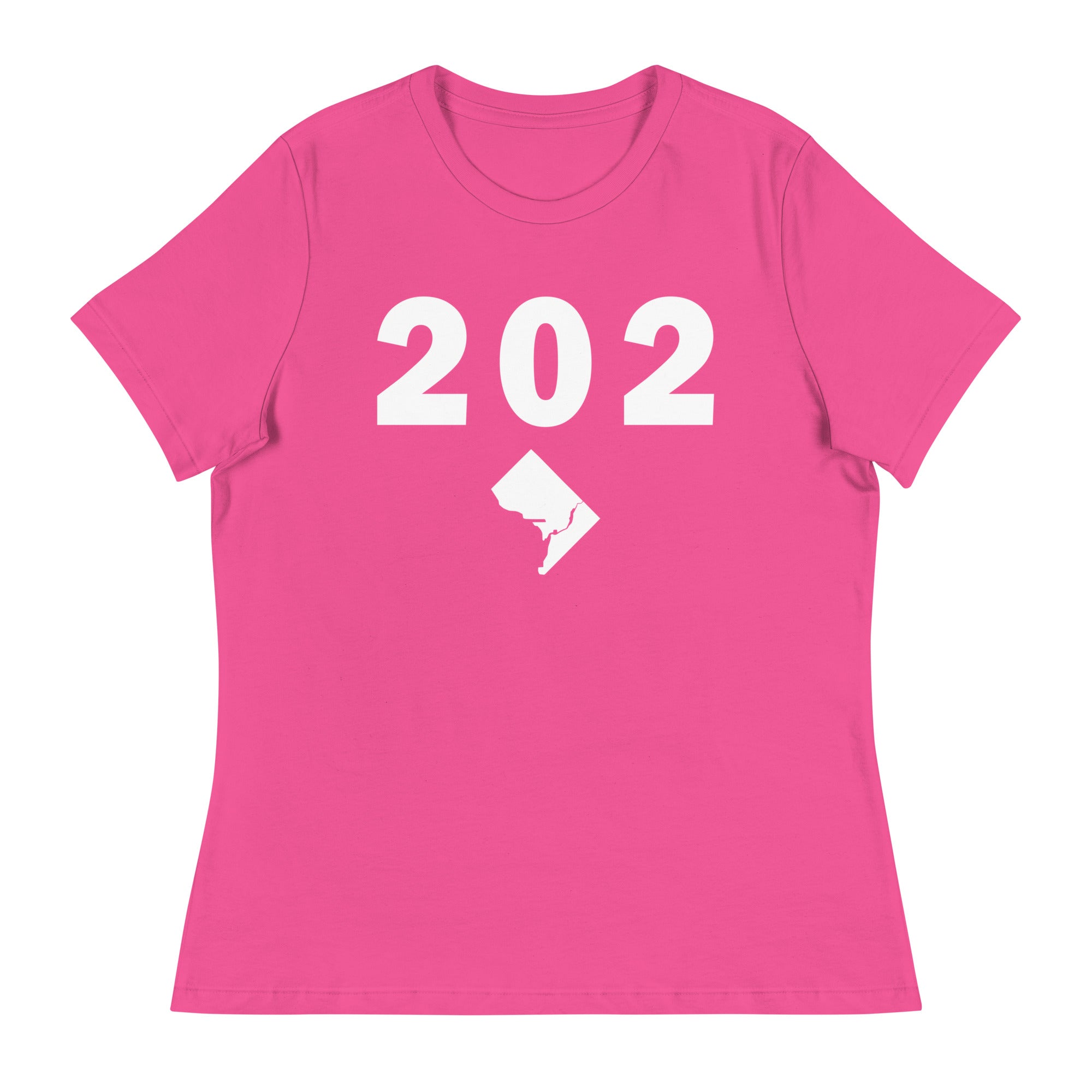 202 Area Code Women's Relaxed T Shirt