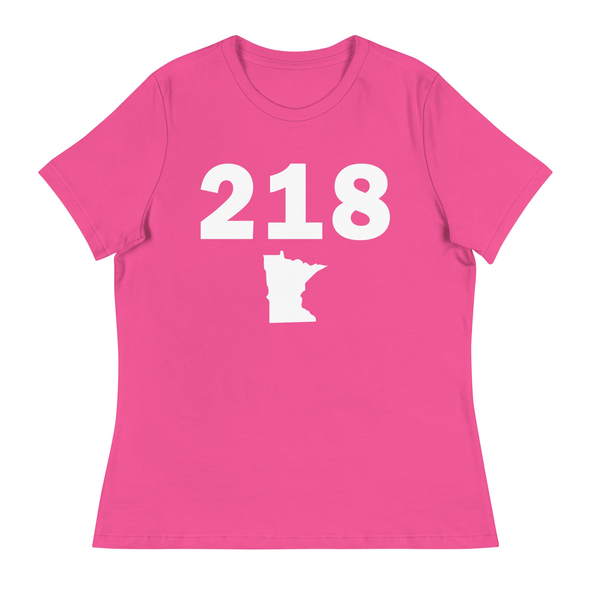 218 Area Code Women's Relaxed T Shirt