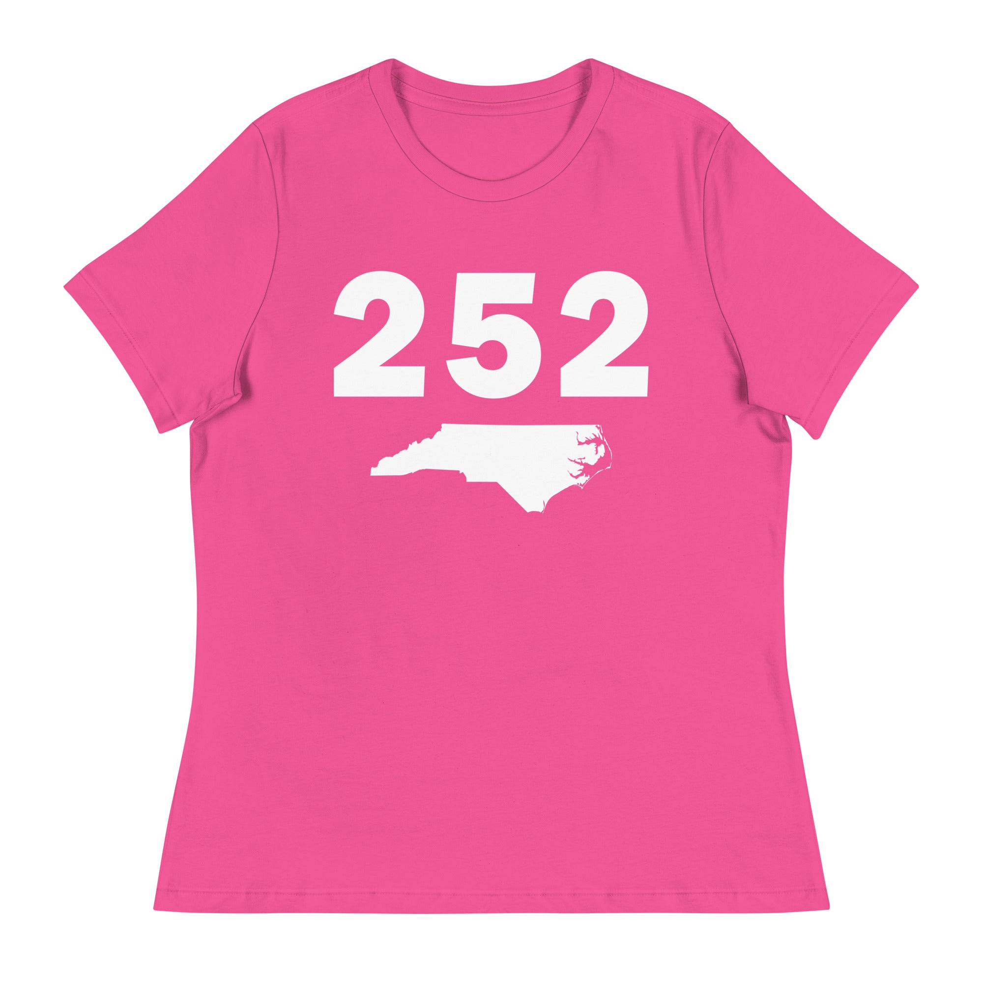 252 Area Code Women's Relaxed T Shirt