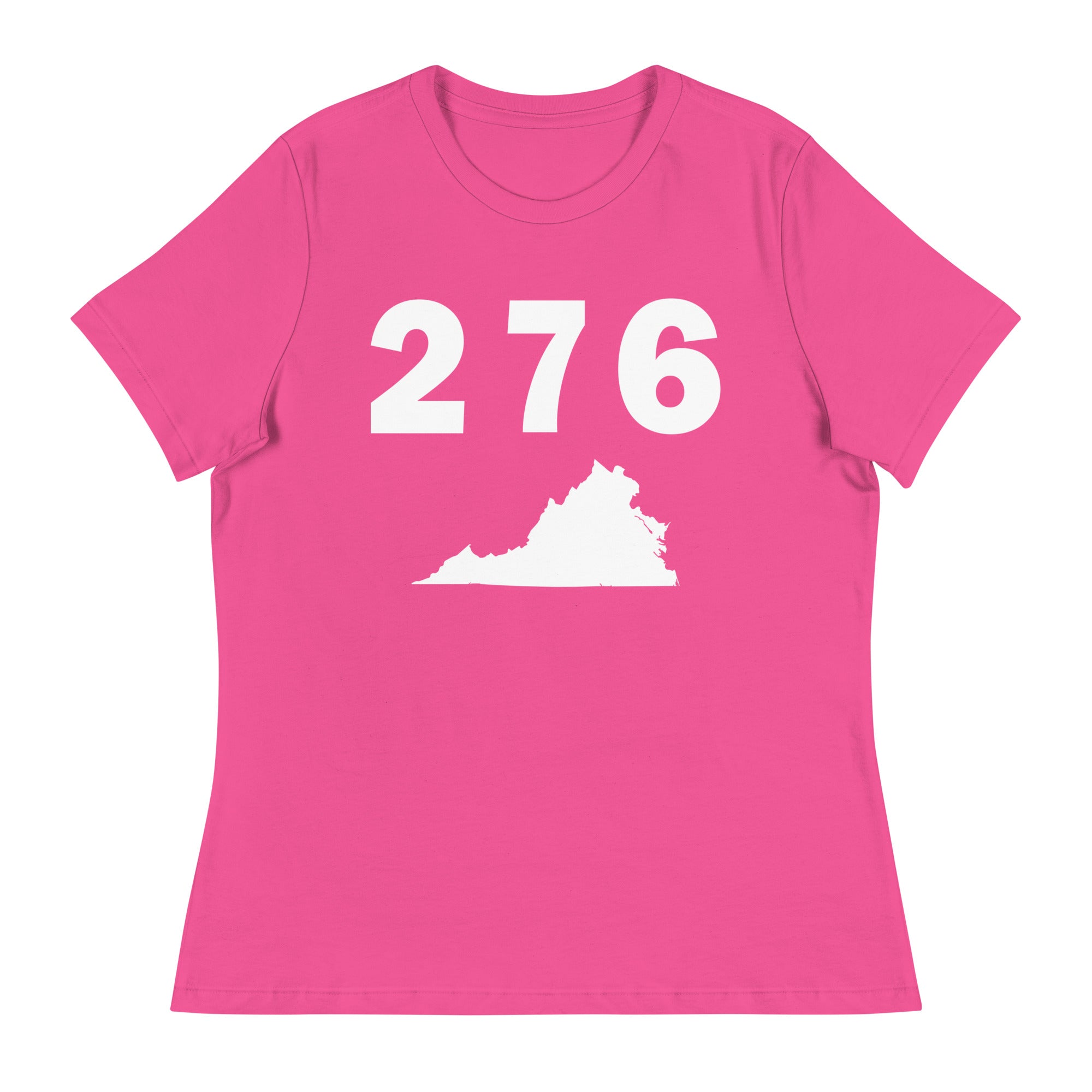 276 Area Code Women's Relaxed T Shirt