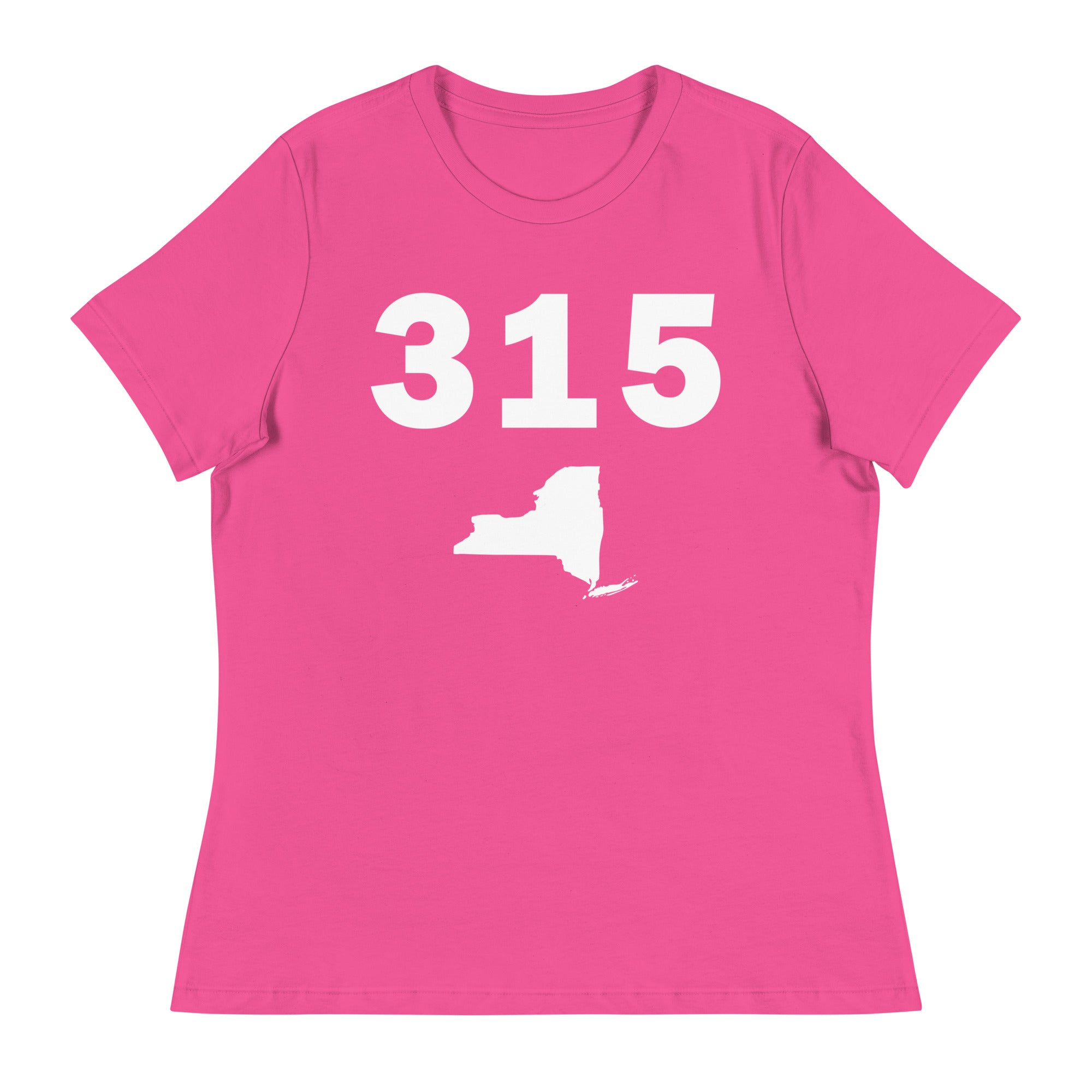 315 Area Code Women's Relaxed T Shirt