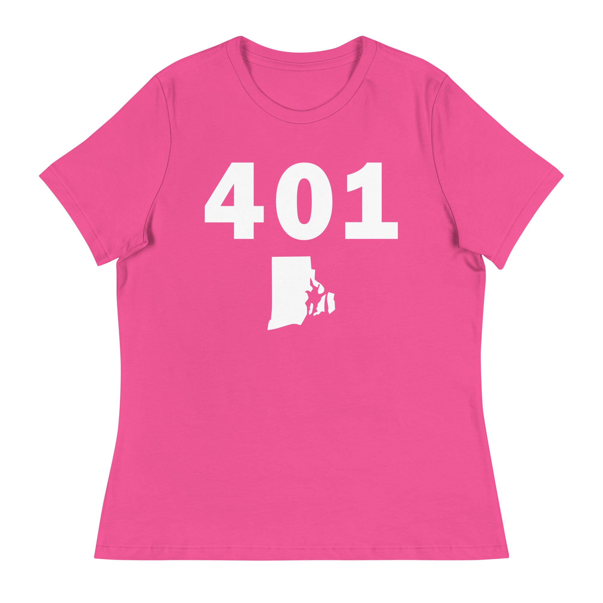 401 Area Code Women's Relaxed T Shirt