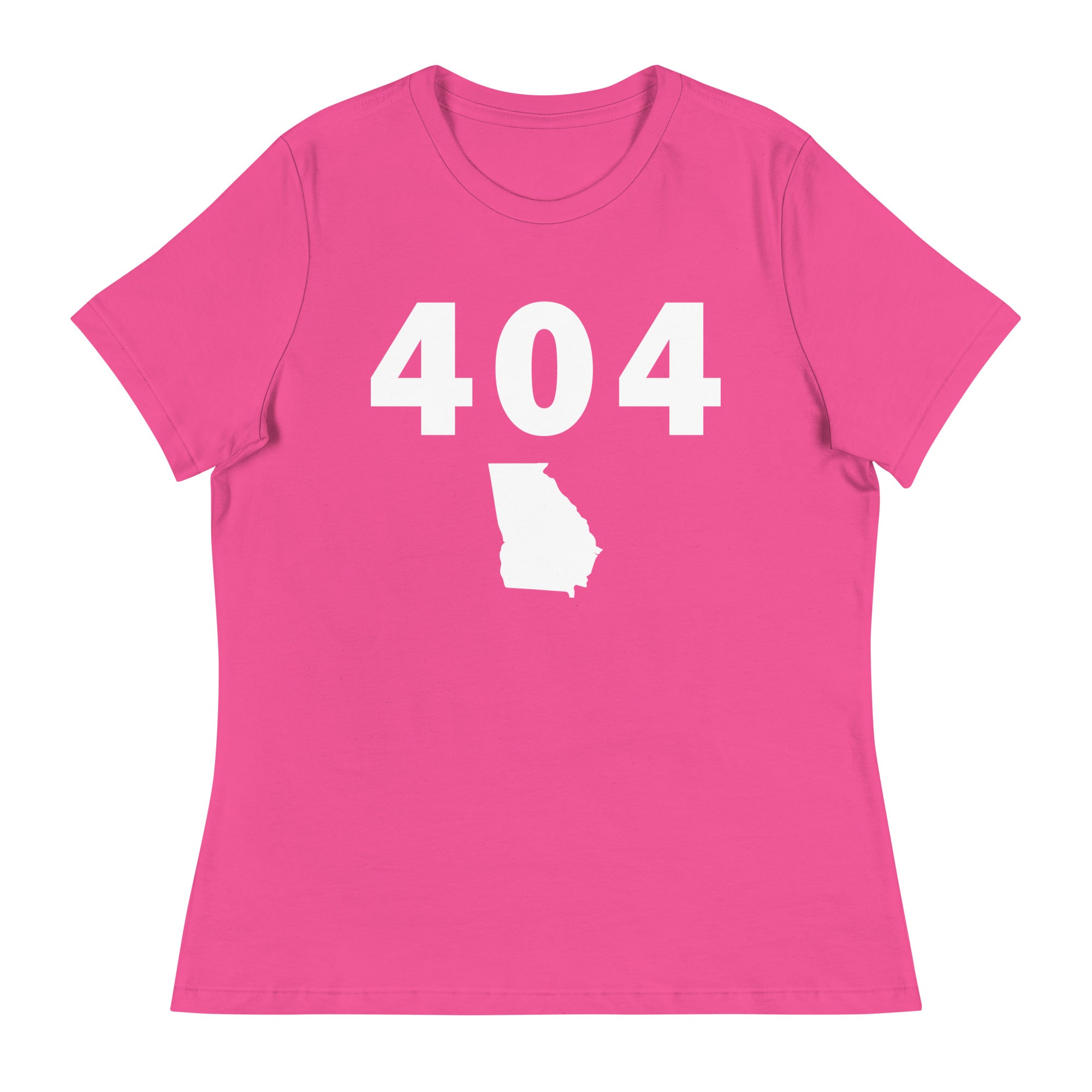 404 Area Code Women's Relaxed T Shirt