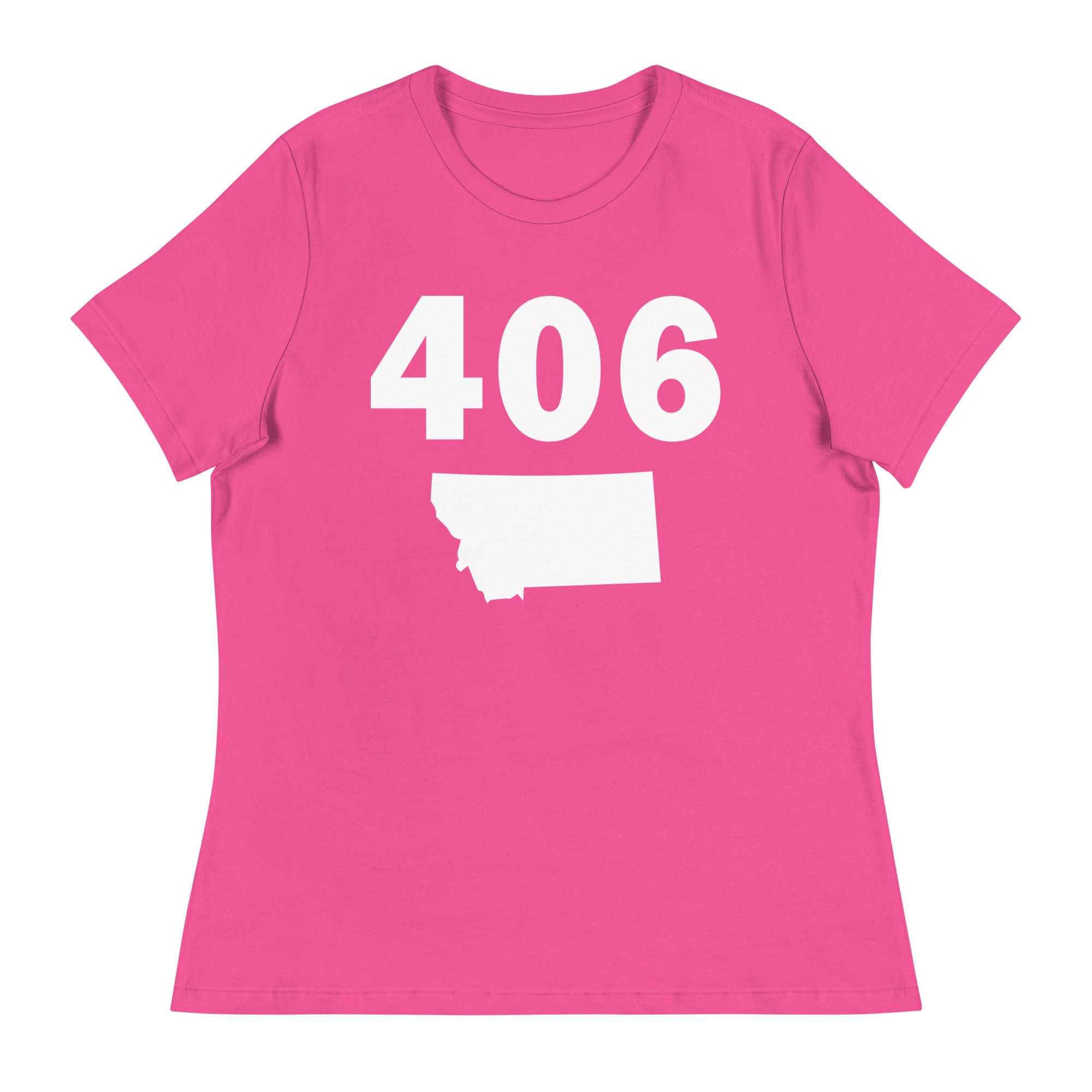406 Area Code Women's Relaxed T Shirt