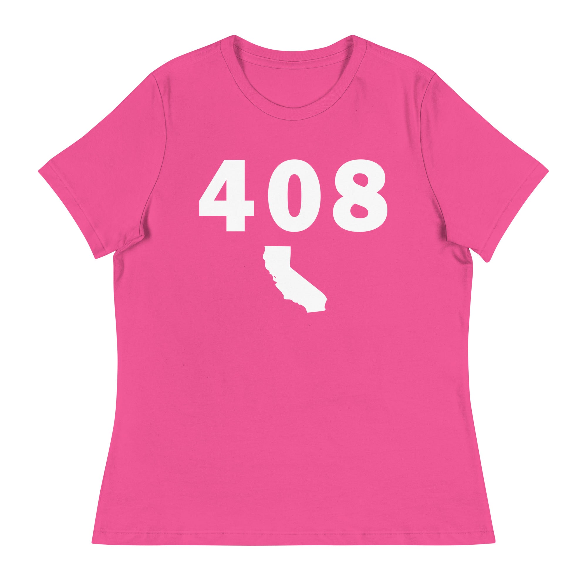 408 Area Code Women's Relaxed T Shirt