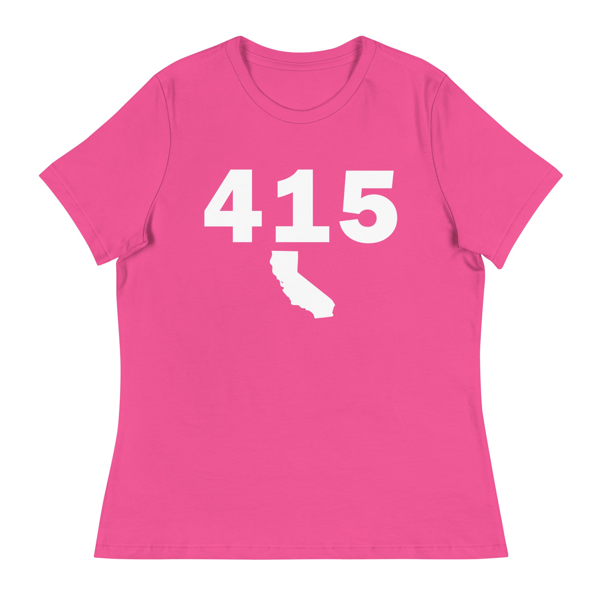 415 Area Code Women's Relaxed T Shirt