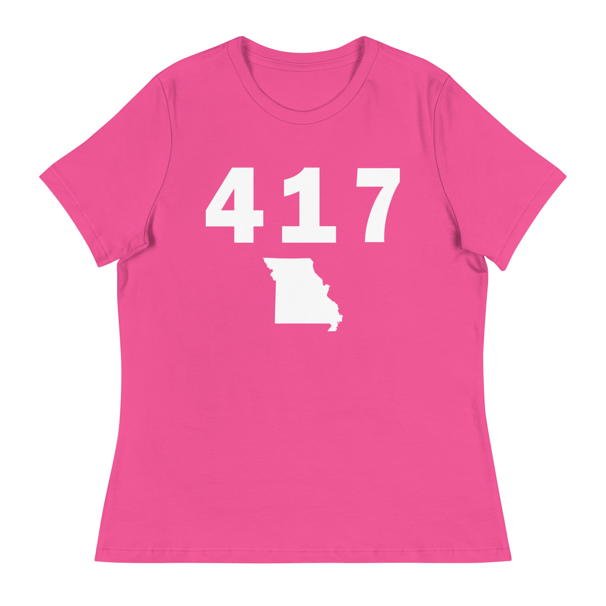 417 Area Code Women's Relaxed T Shirt