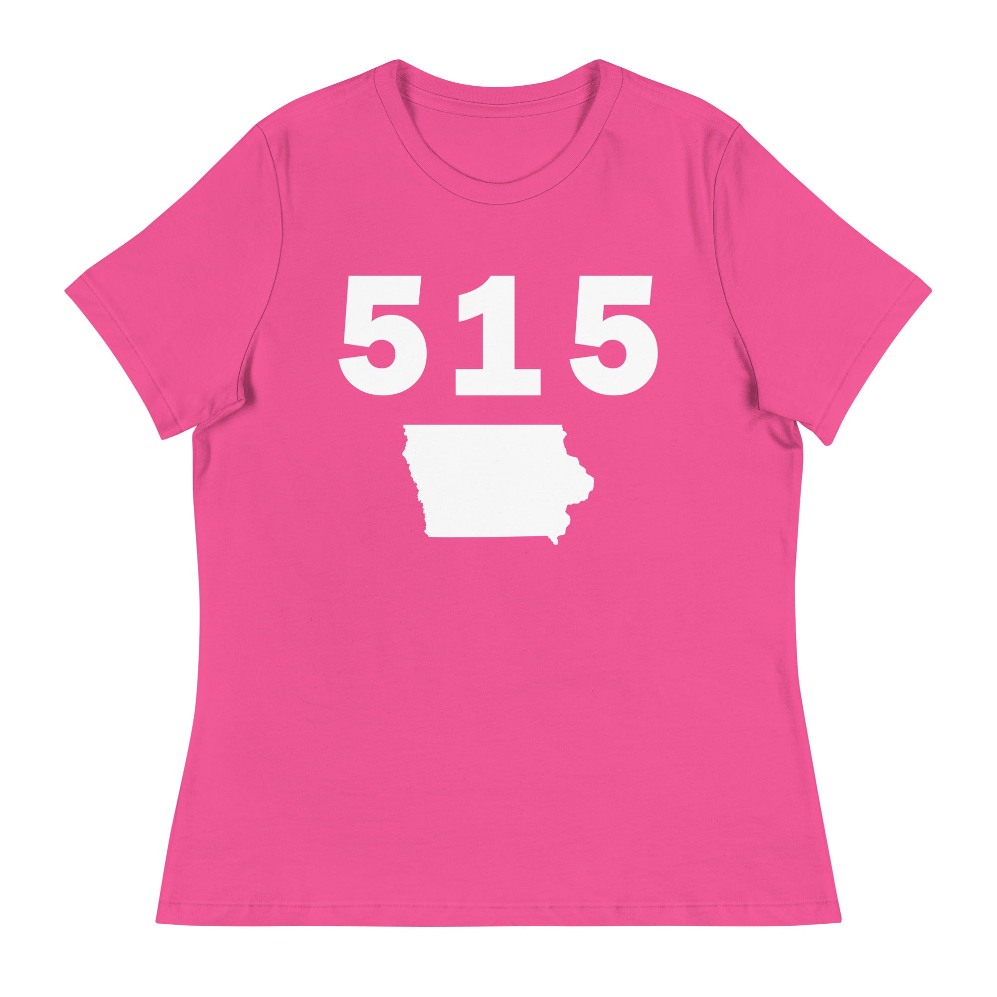 515 Area Code Women's Relaxed T Shirt