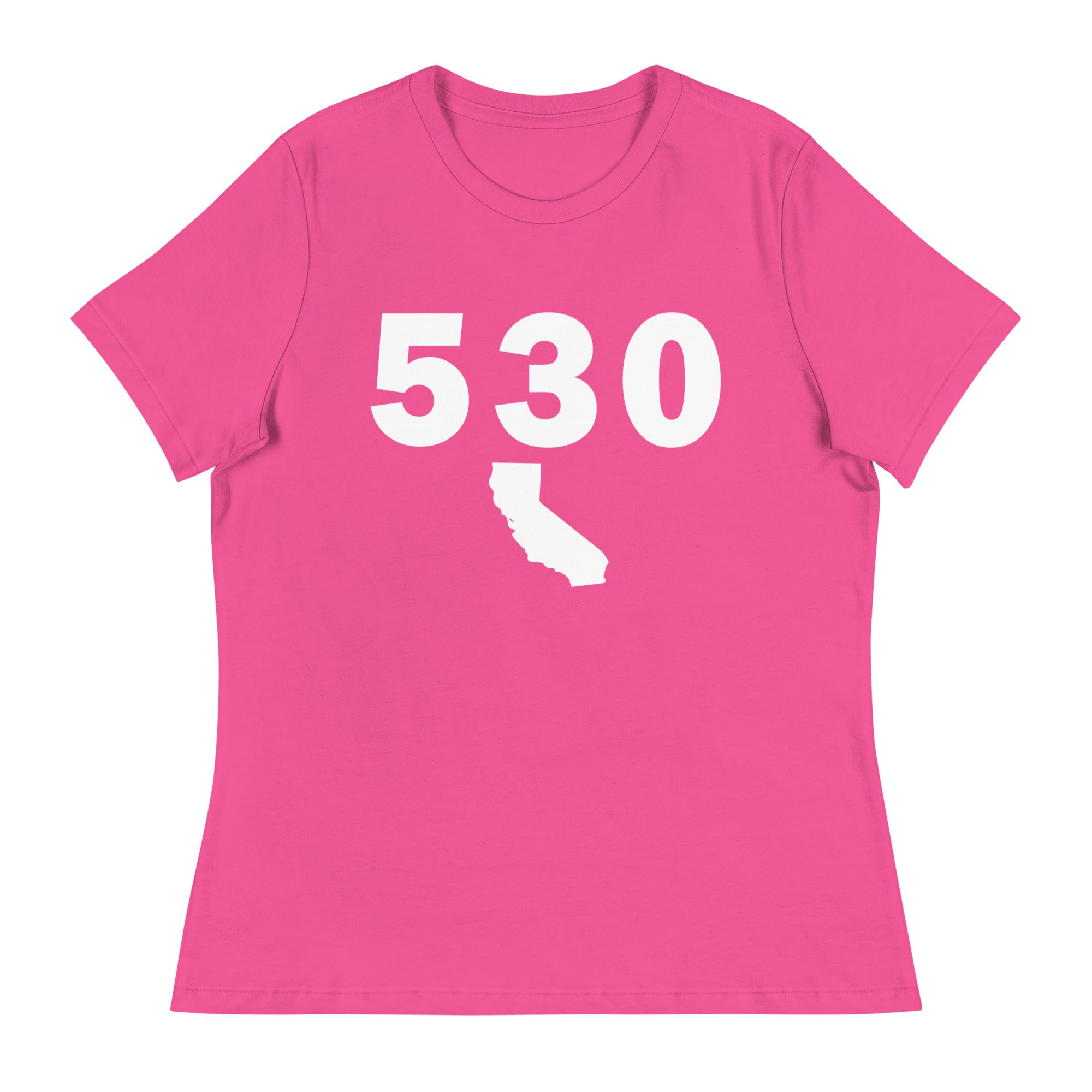 530 Area Code Women's Relaxed T Shirt