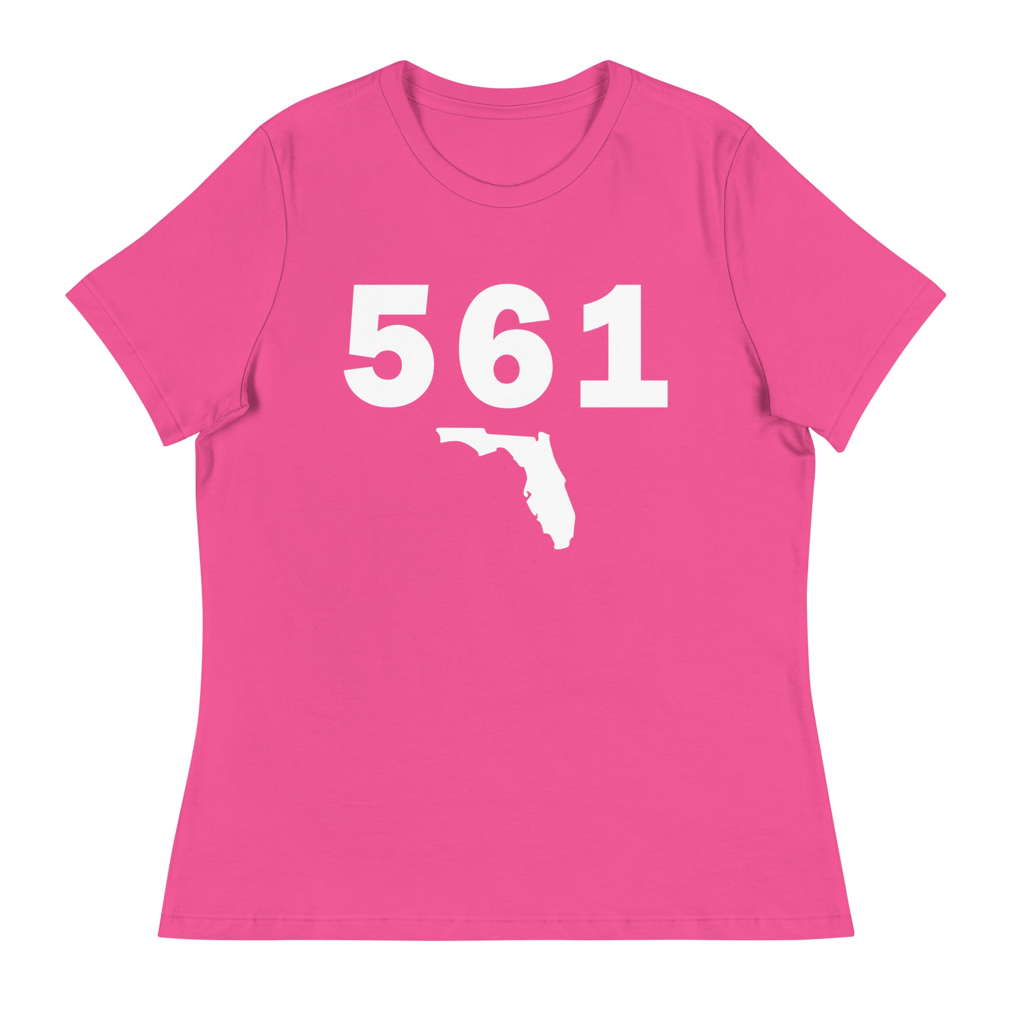 561 Area Code Women's Relaxed T Shirt