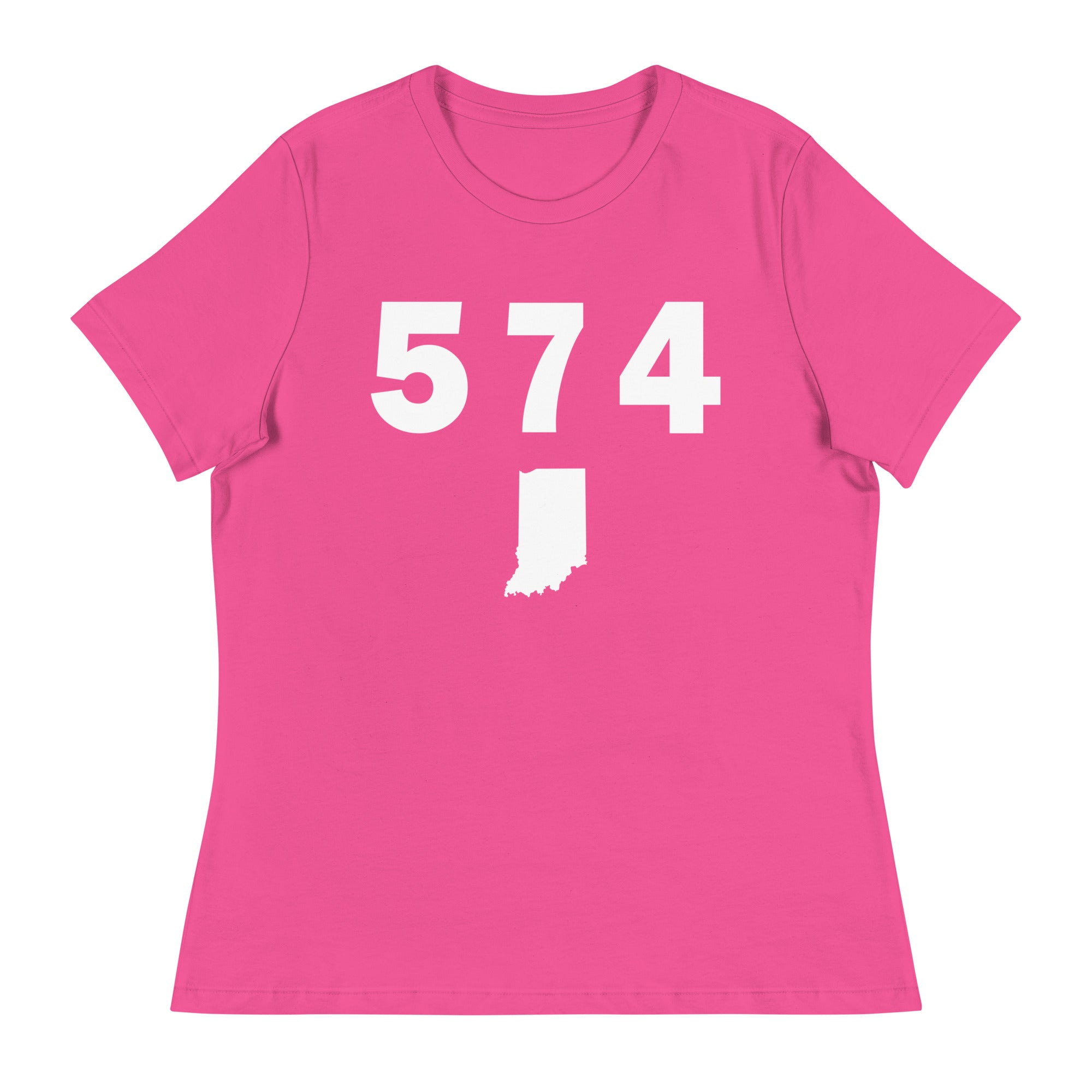 574 Area Code Women's Relaxed T Shirt
