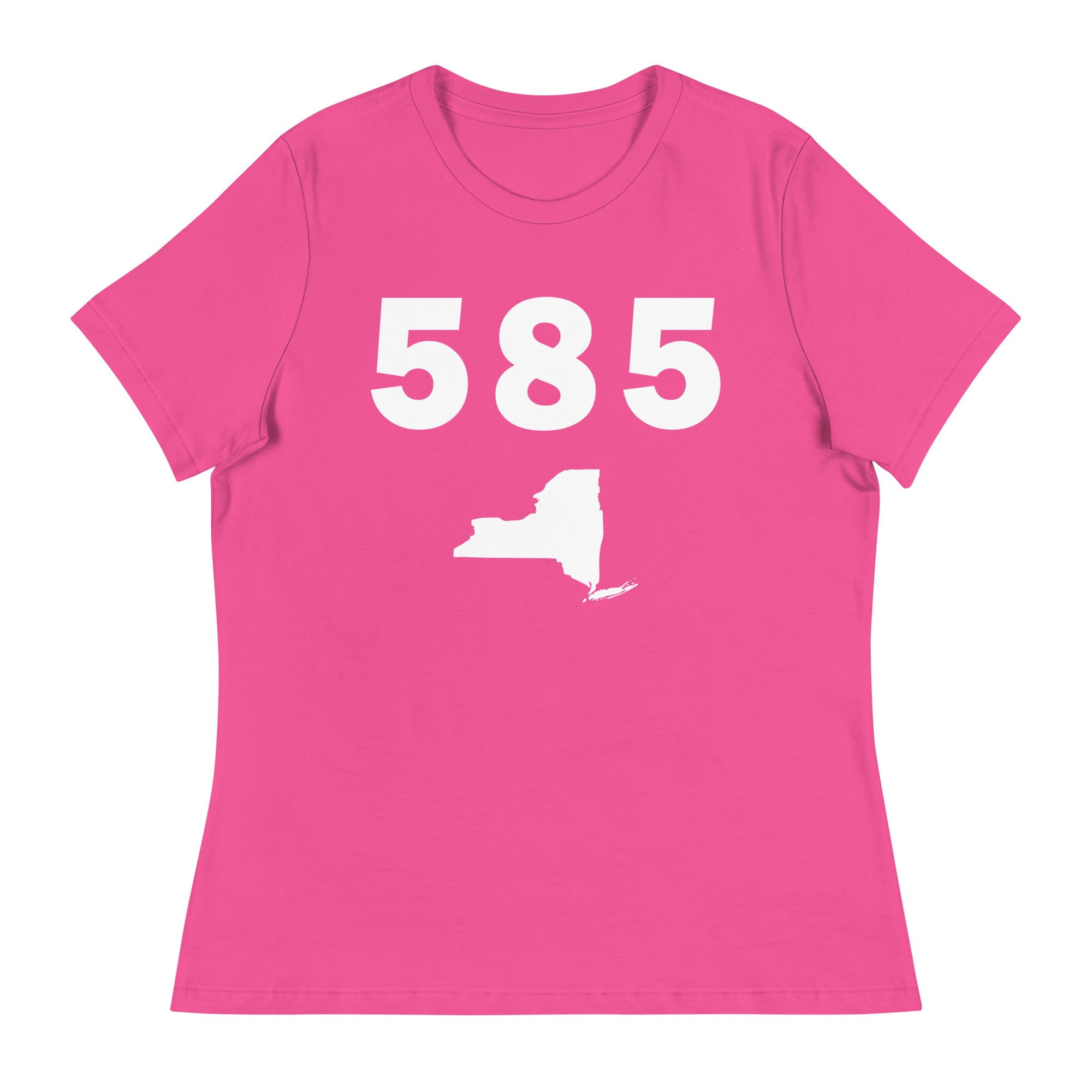 585 Area Code Women's Relaxed T Shirt