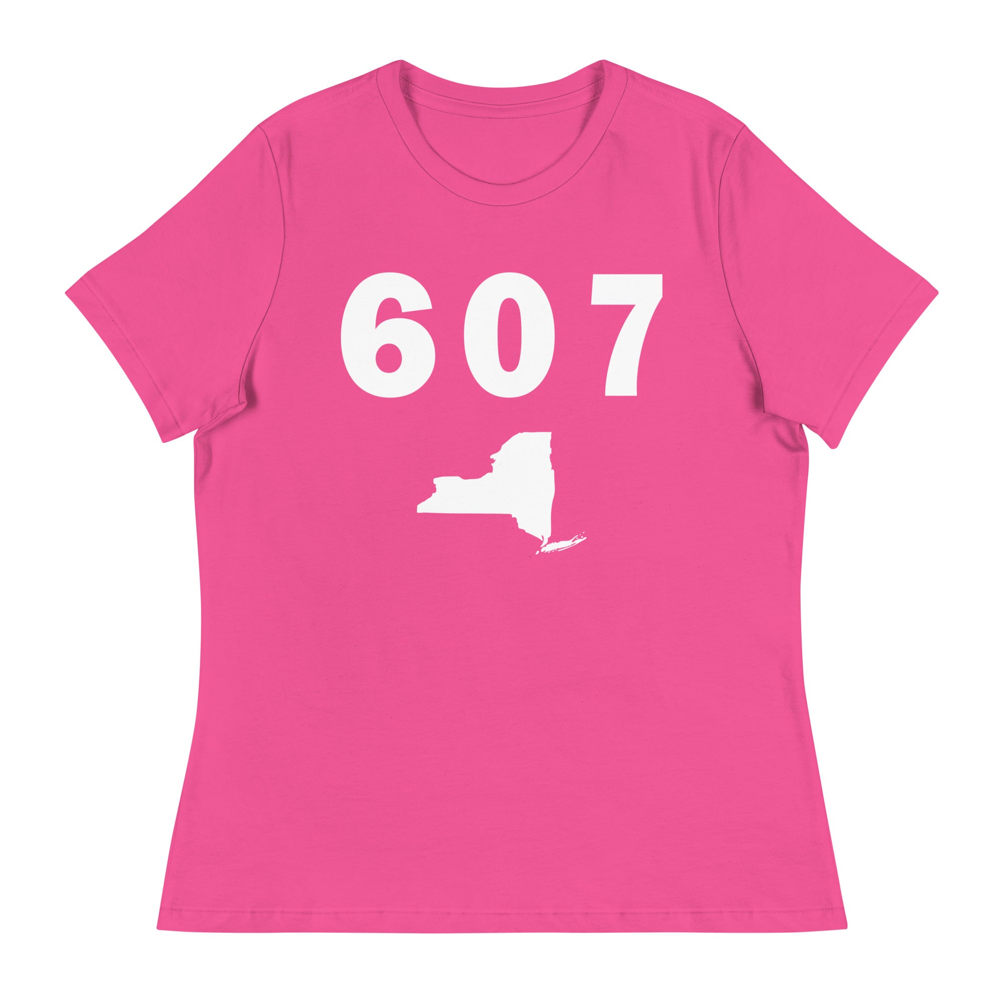 607 Area Code Women's Relaxed T Shirt