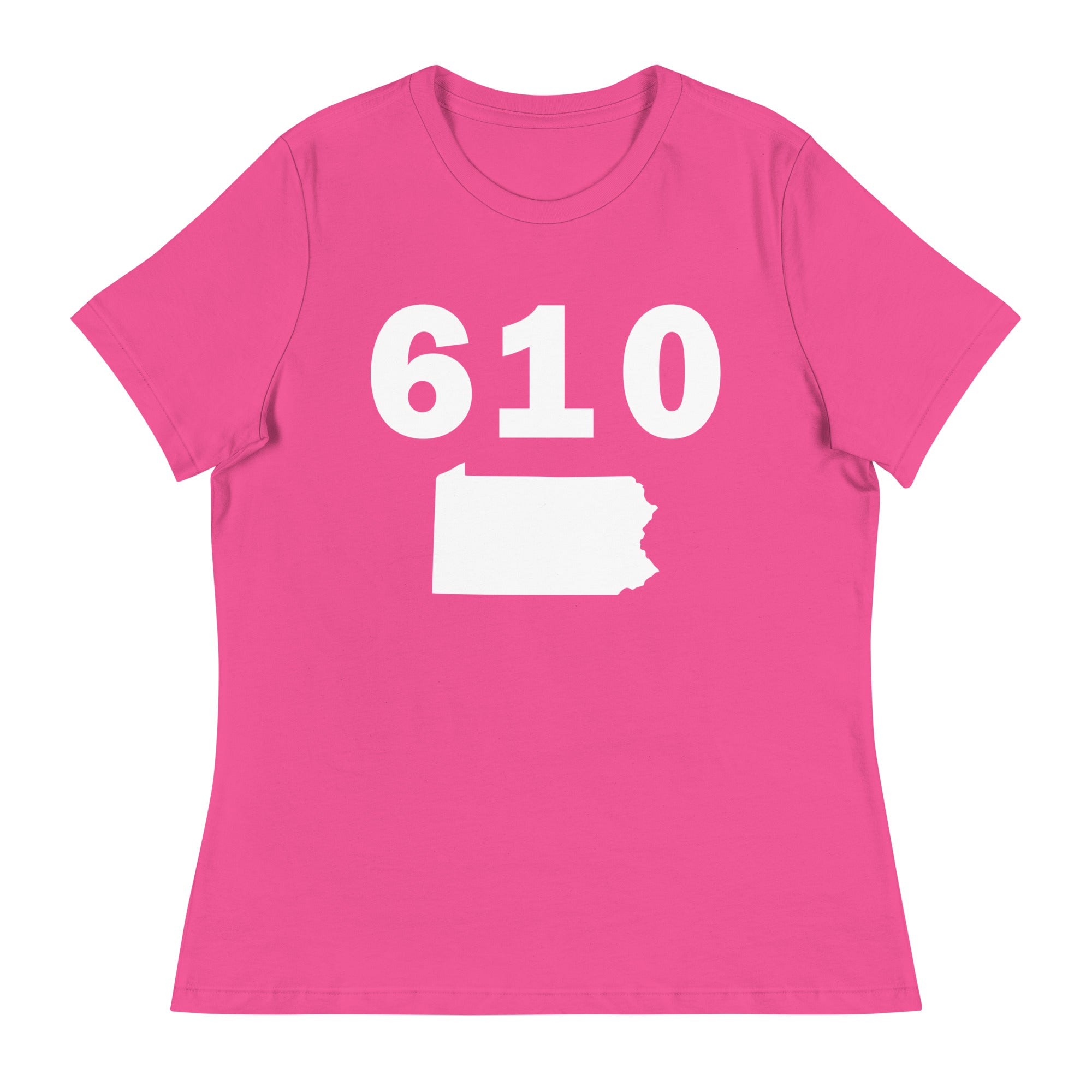 610 Area Code Women's Relaxed T Shirt