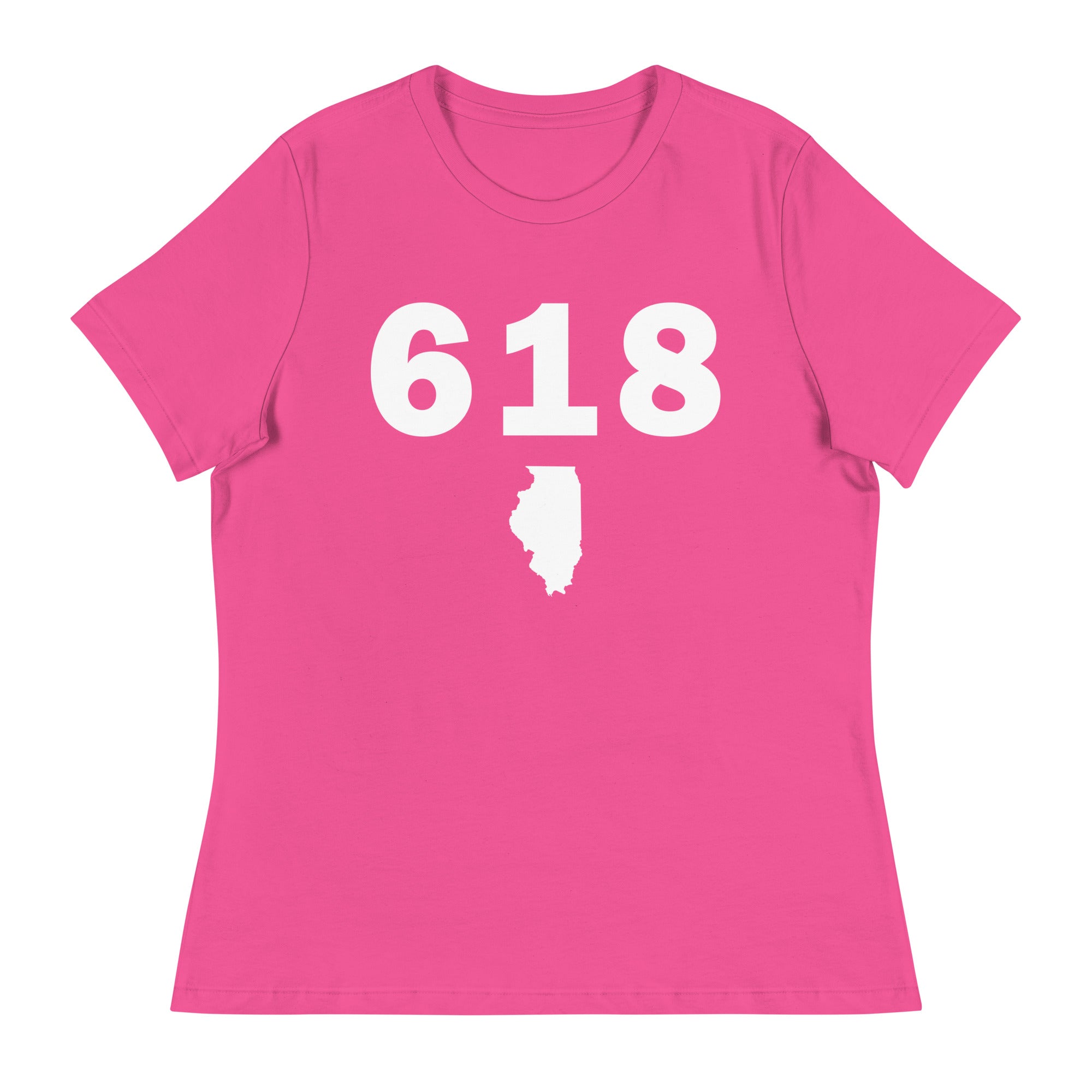618 Area Code Women's Relaxed T Shirt