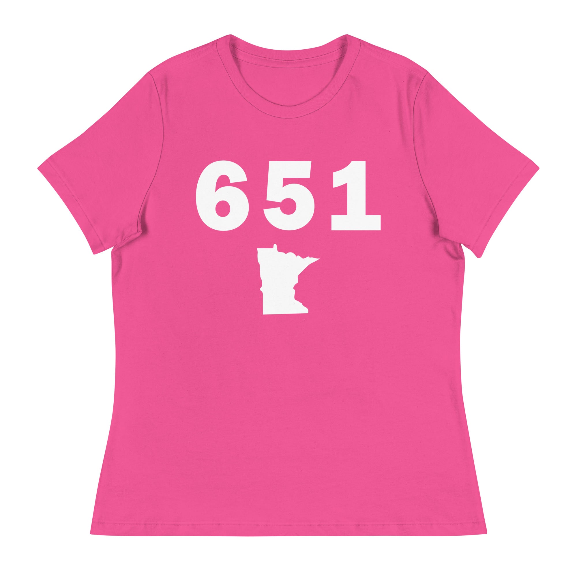 651 Area Code Women's Relaxed T Shirt