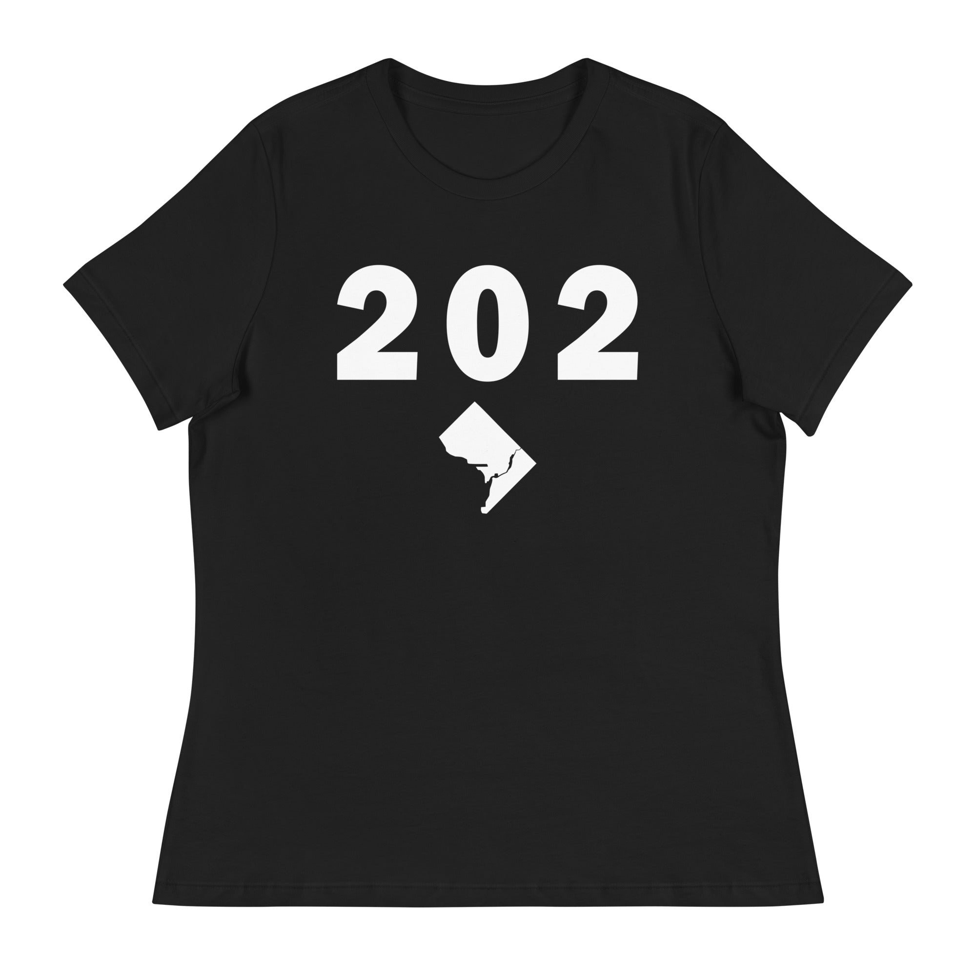 202 Area Code Women's Relaxed T Shirt