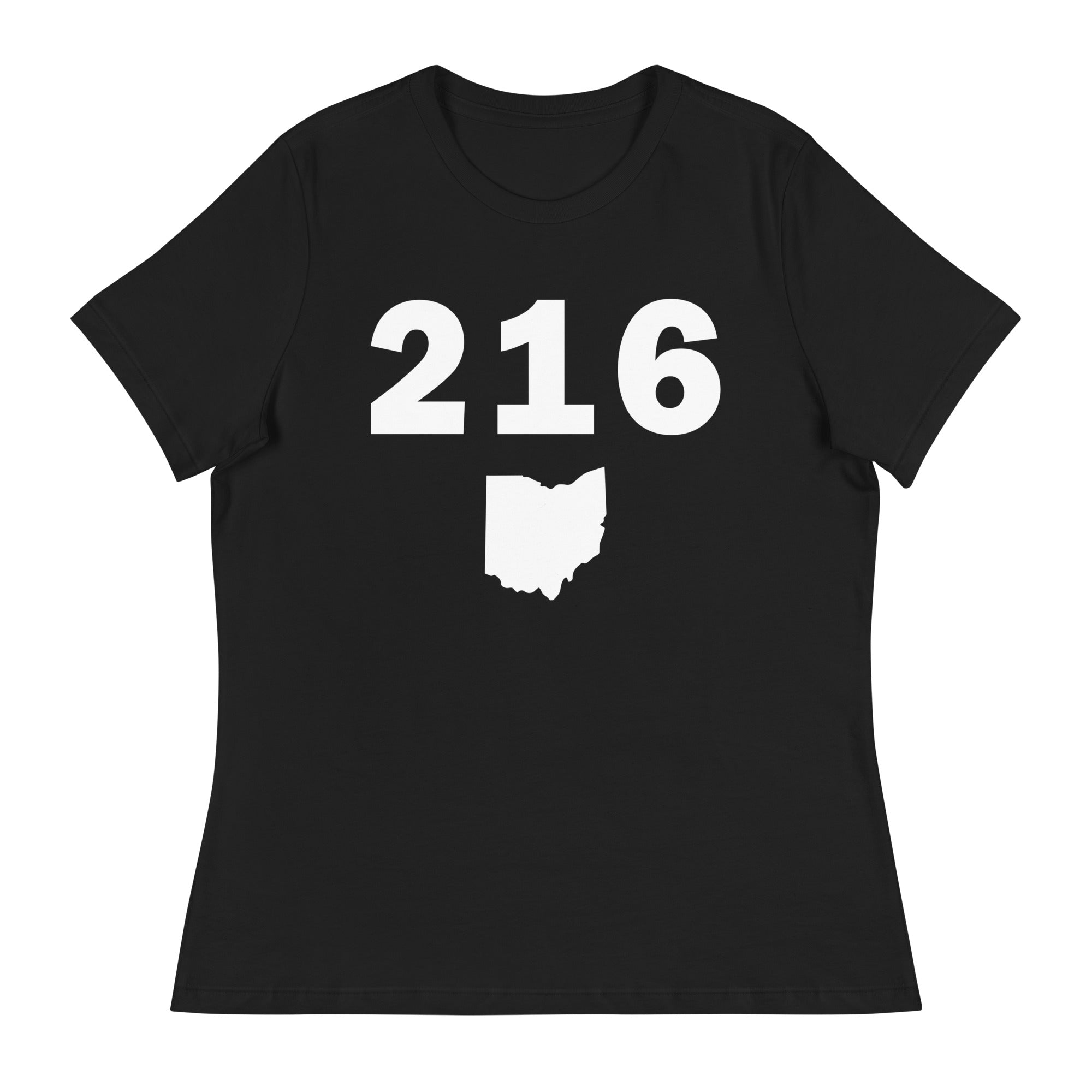 216 Area Code Women's Relaxed T Shirt