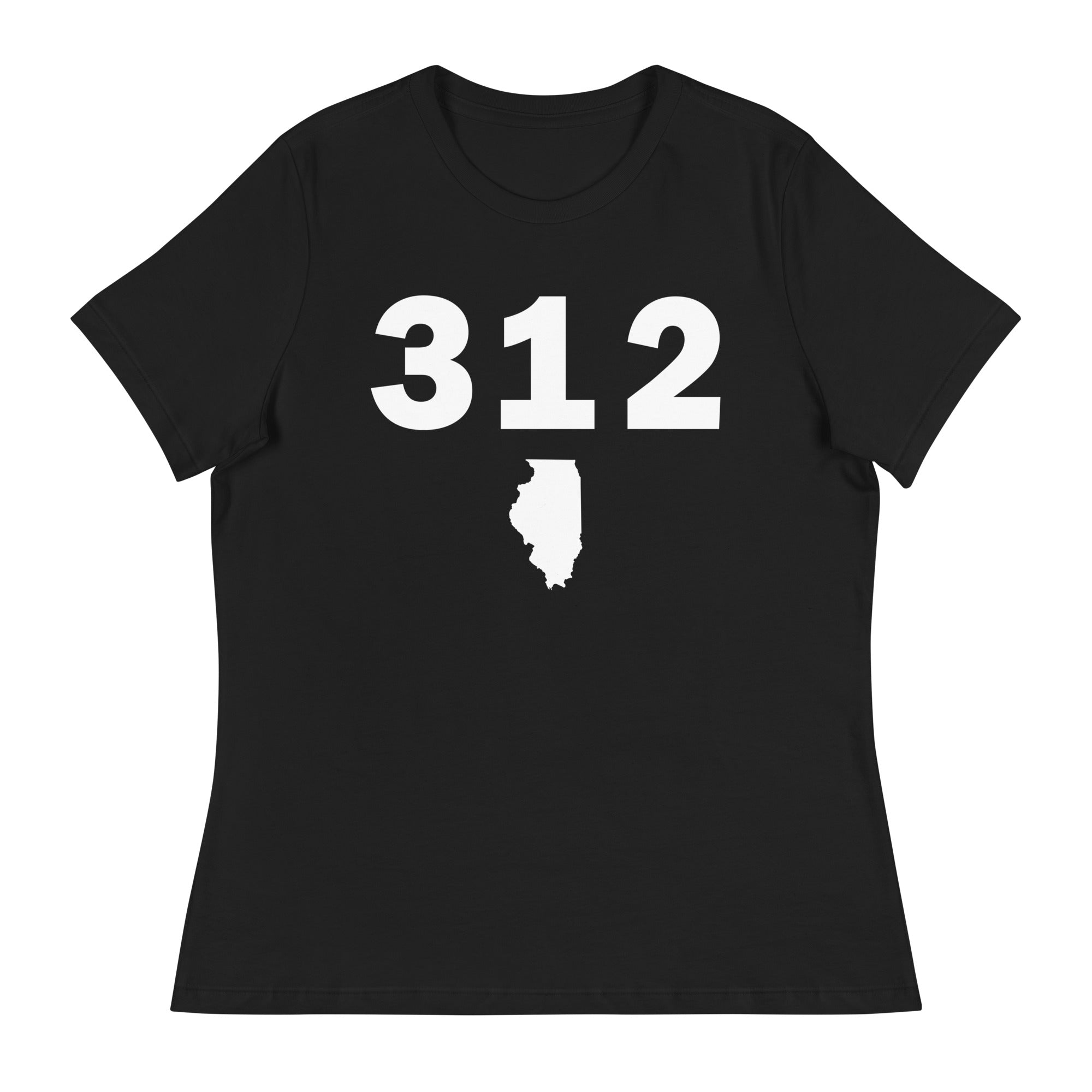 312 Area Code Women's Relaxed T Shirt