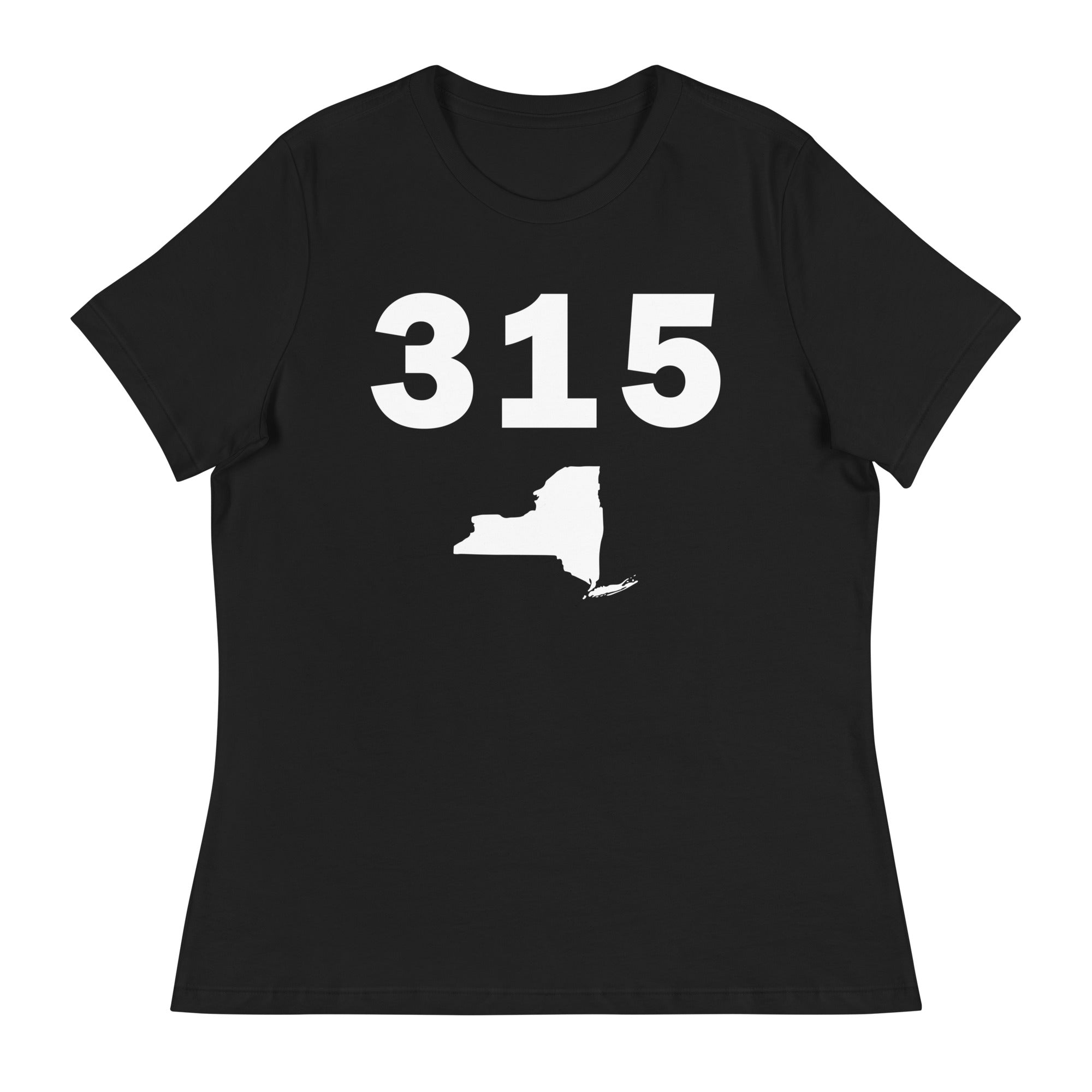 315 Area Code Women's Relaxed T Shirt