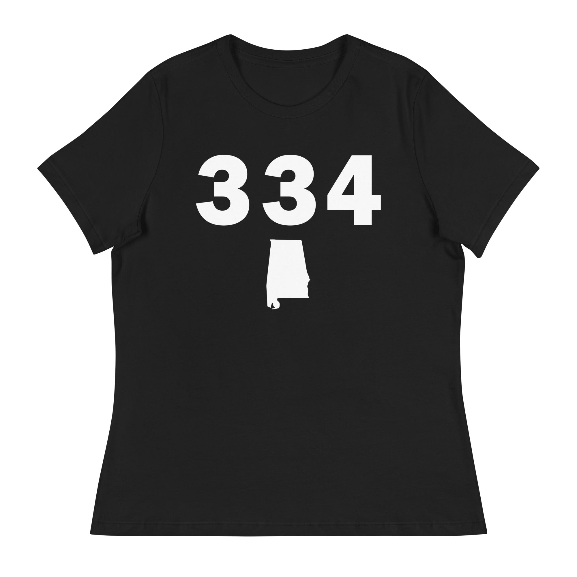 334 Area Code Women's Relaxed T Shirt