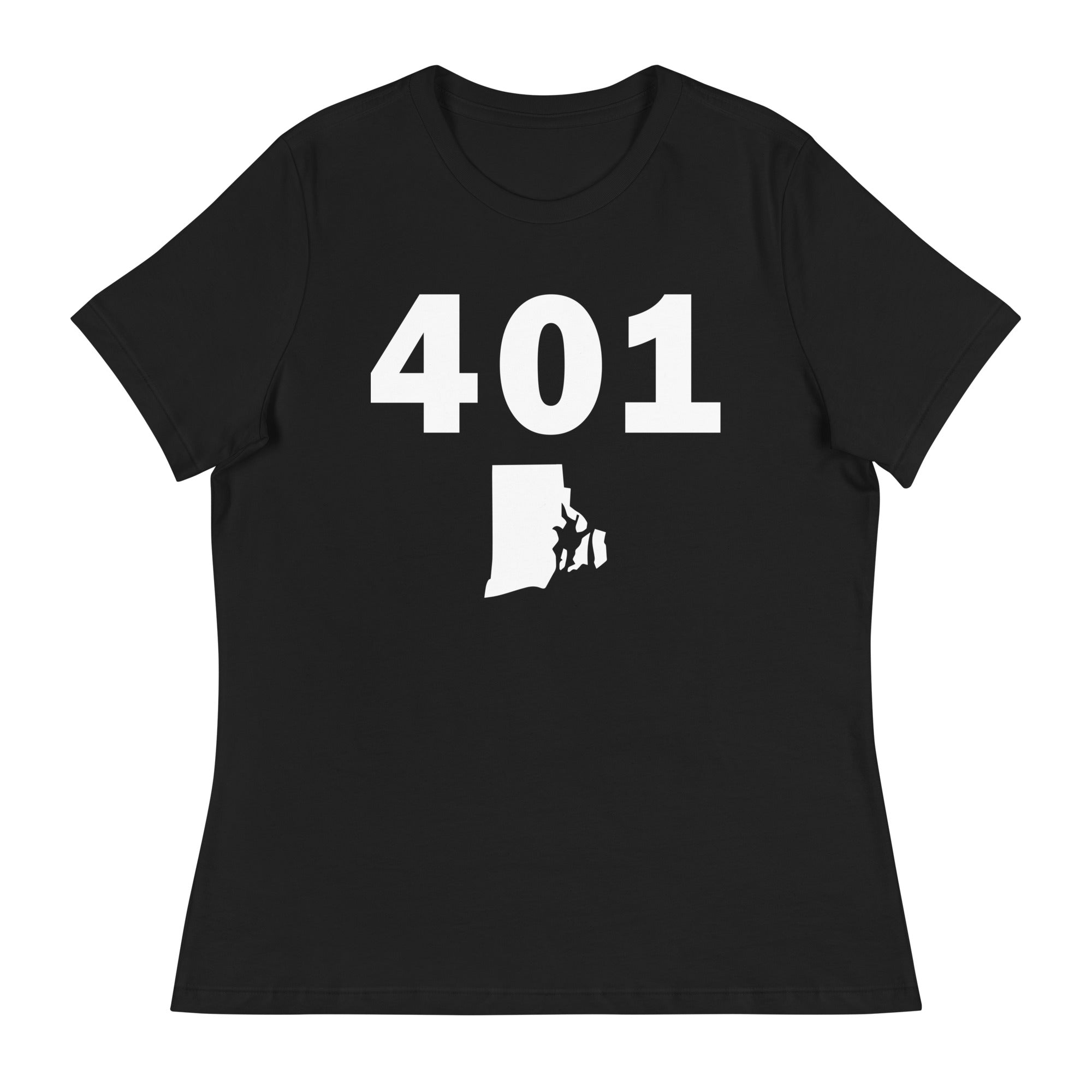 401 Area Code Women's Relaxed T Shirt