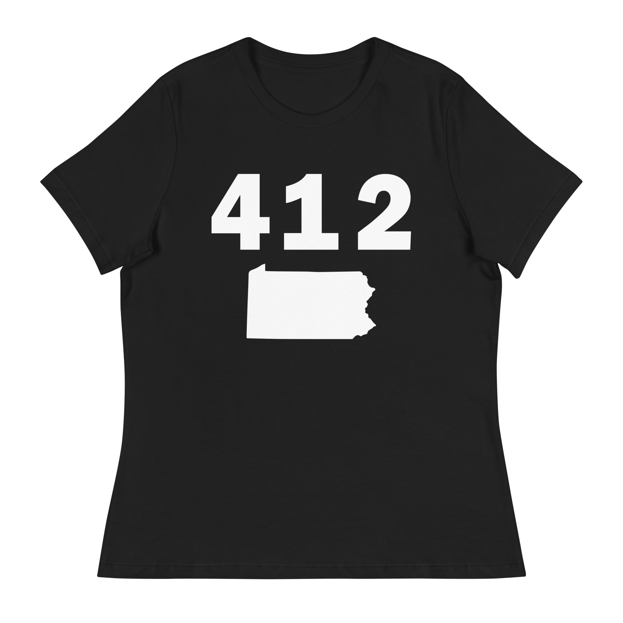 412 Area Code Women's Relaxed T Shirt