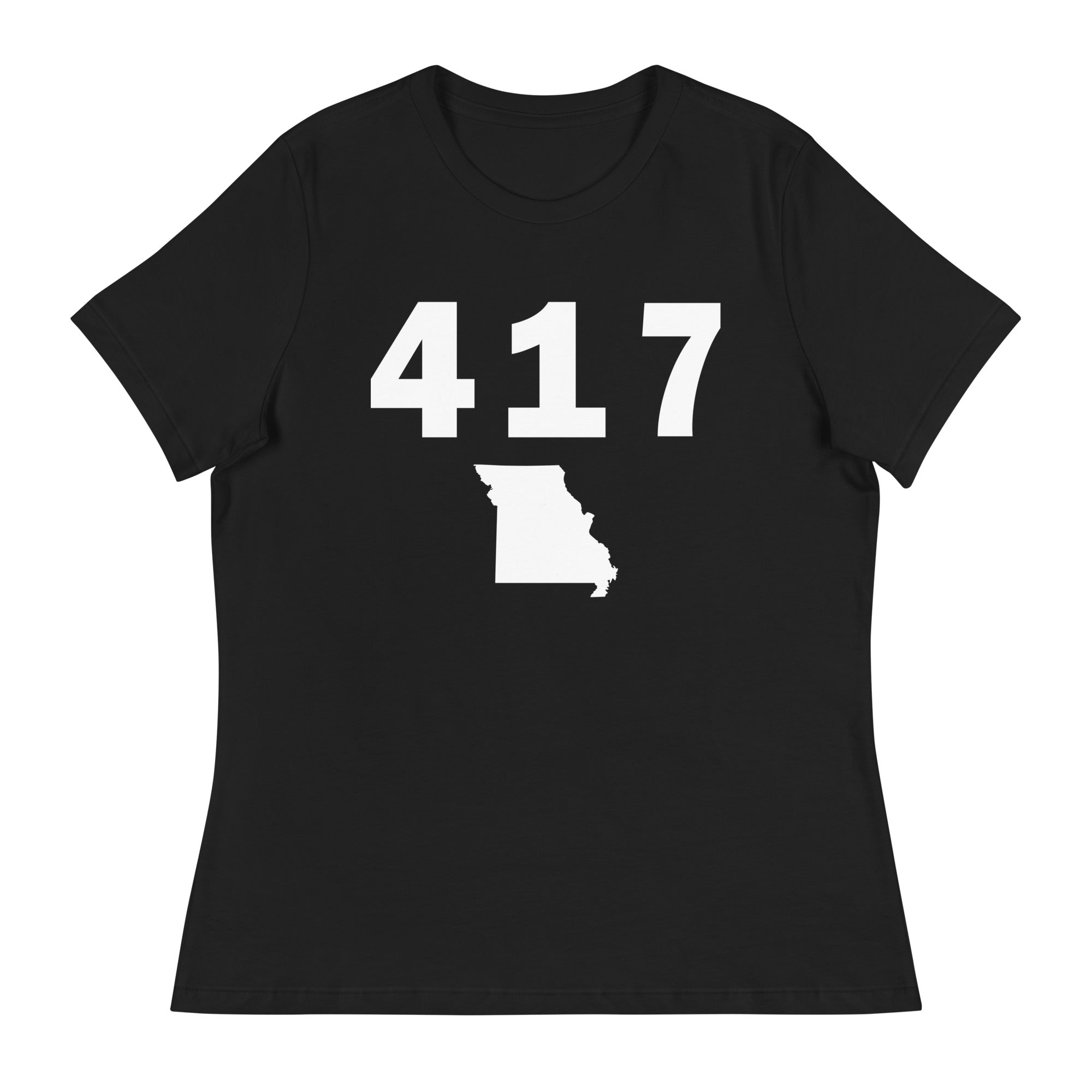 417 Area Code Women's Relaxed T Shirt
