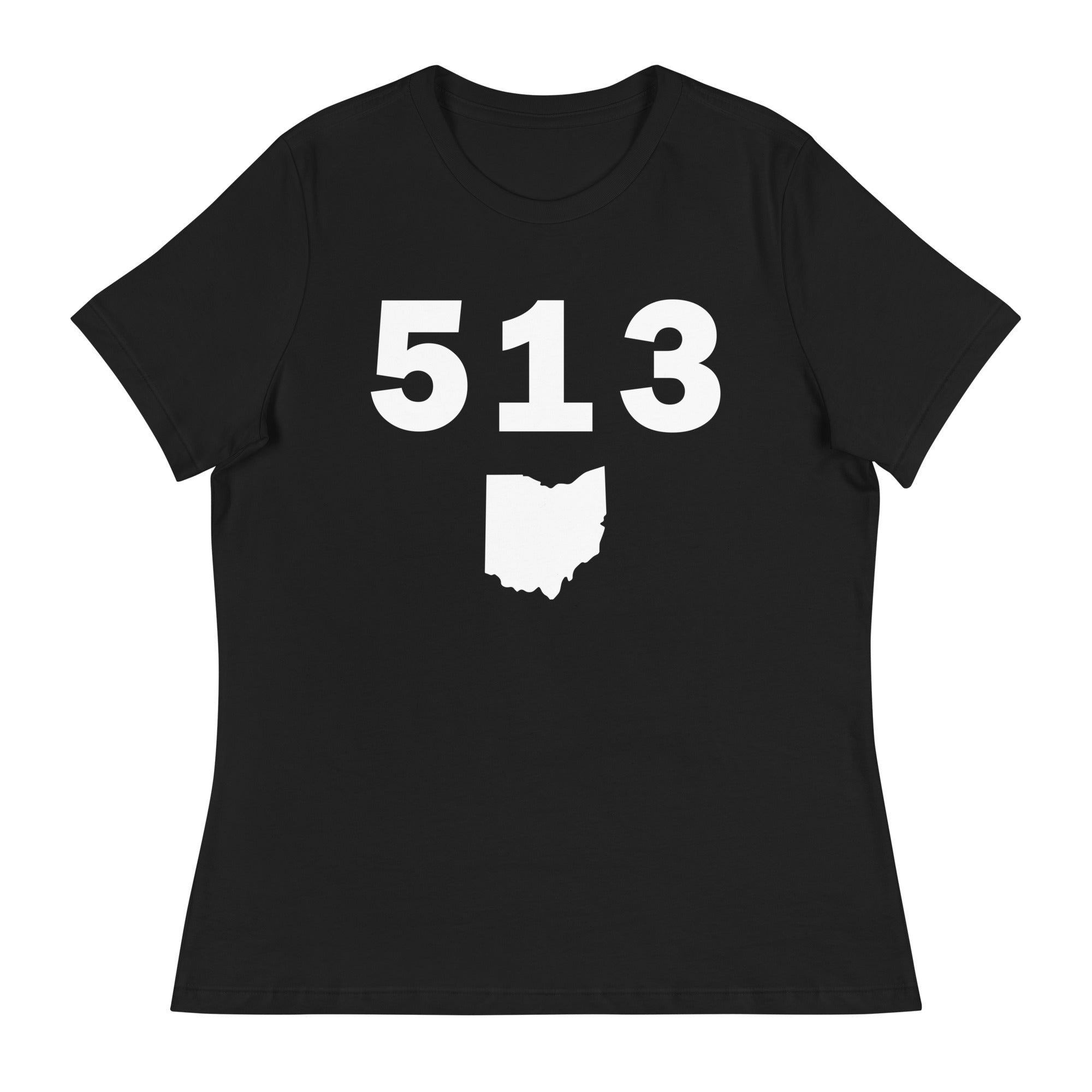 513 Area Code Women's Relaxed T Shirt