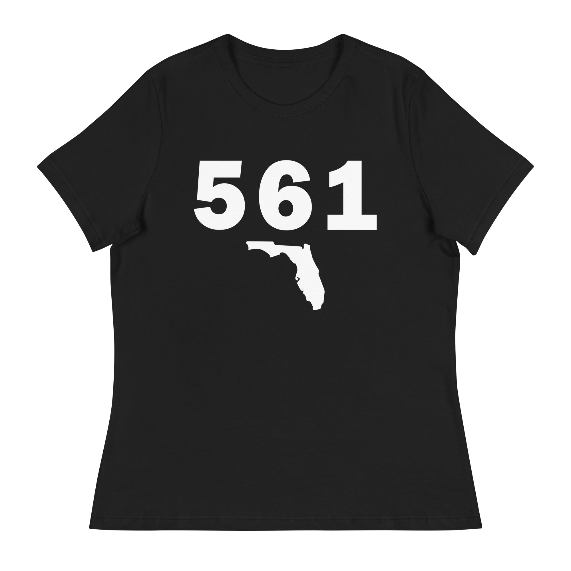 561 Area Code Women's Relaxed T Shirt