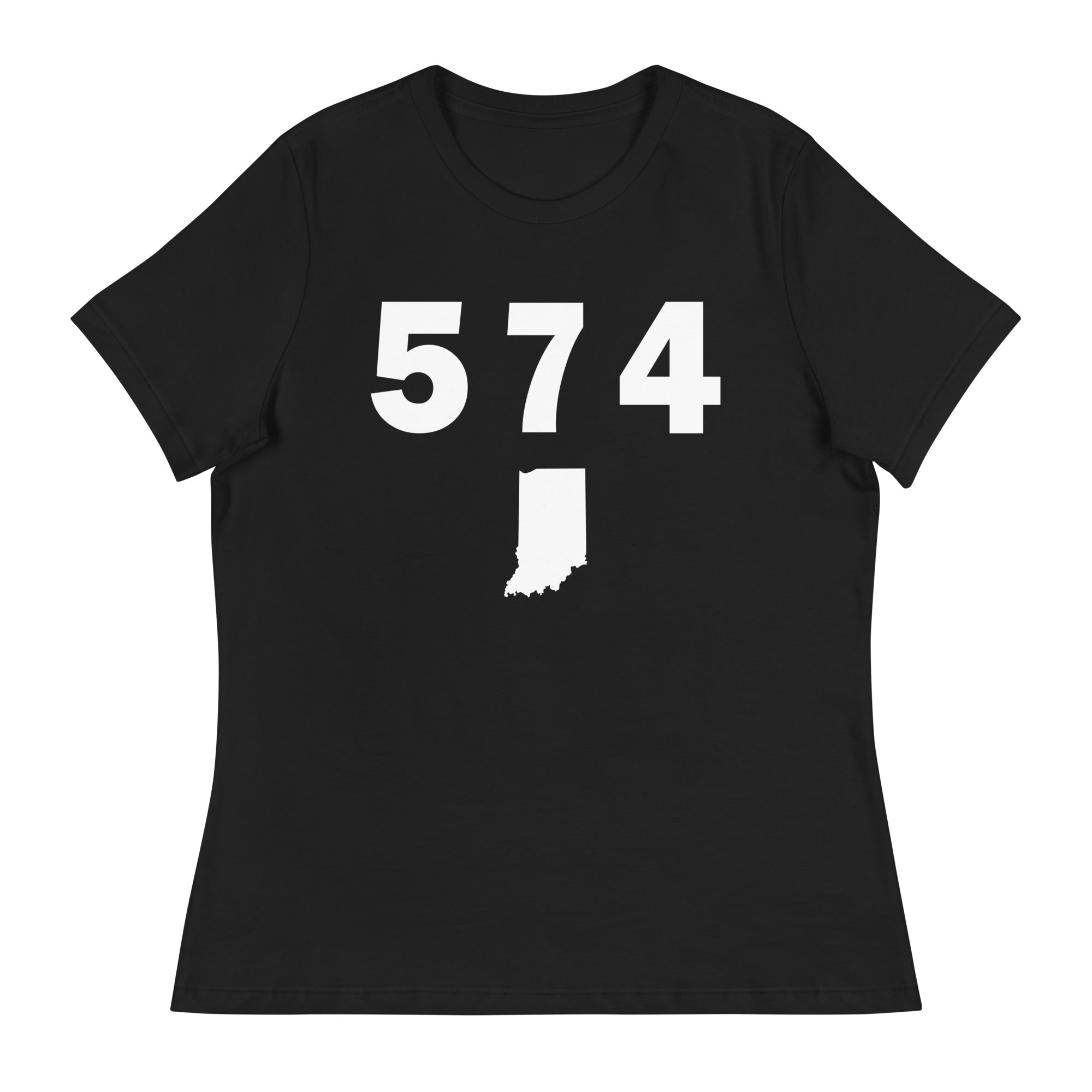 574 Area Code Women's Relaxed T Shirt