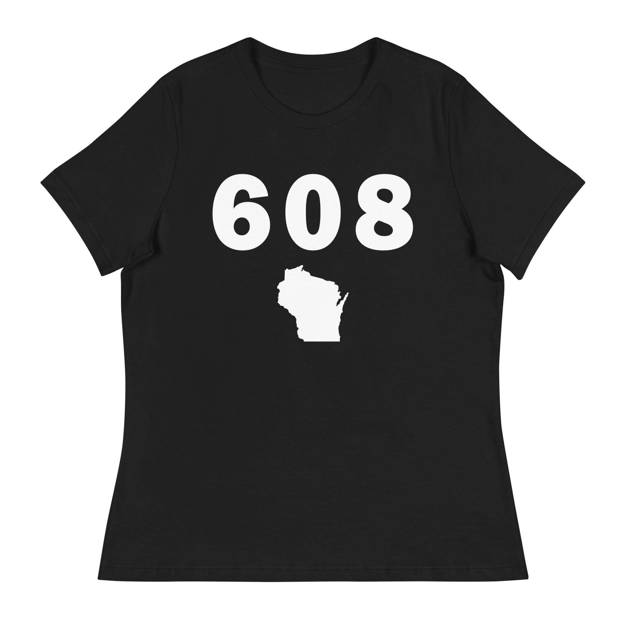608 Area Code Women's Relaxed T Shirt