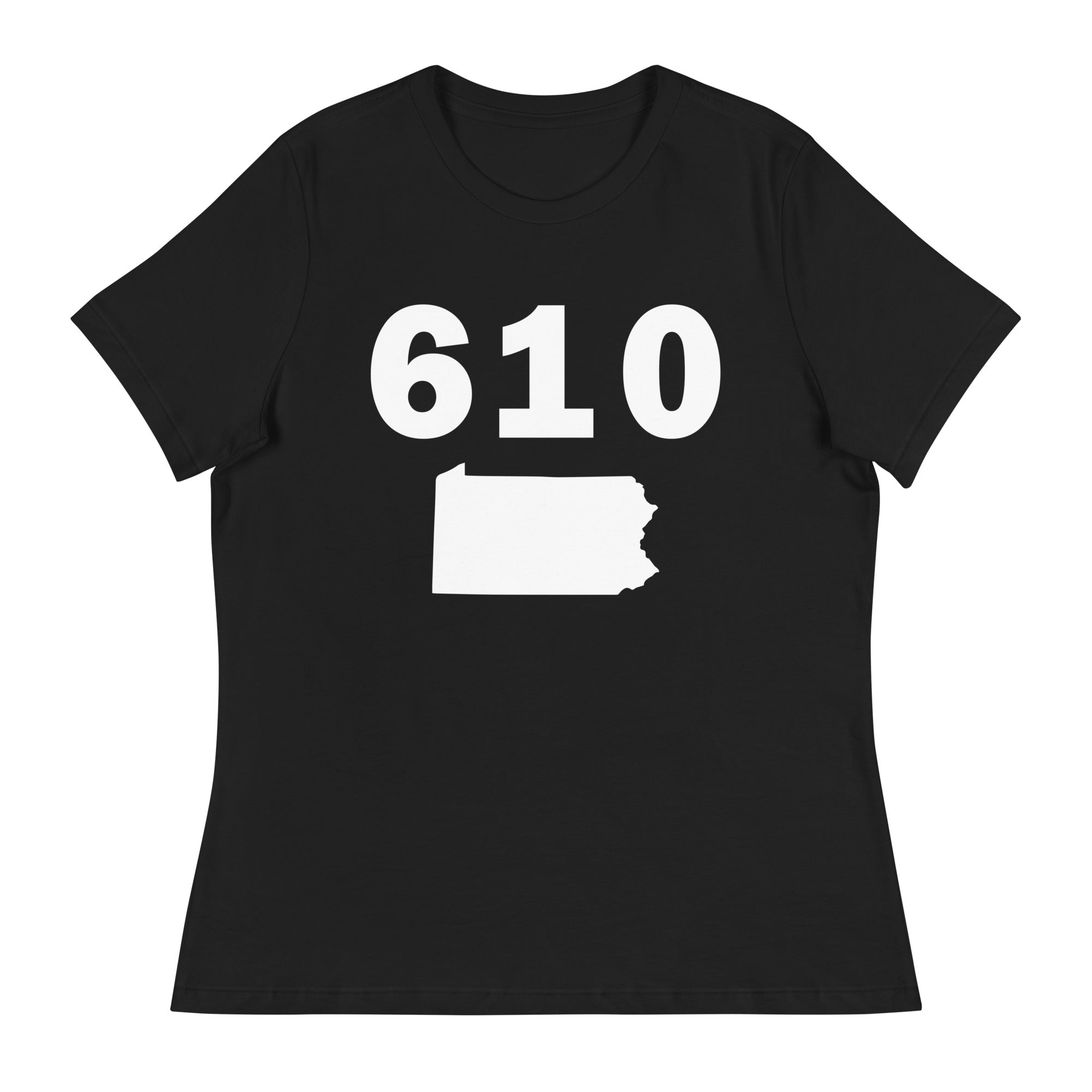 610 Area Code Women's Relaxed T Shirt