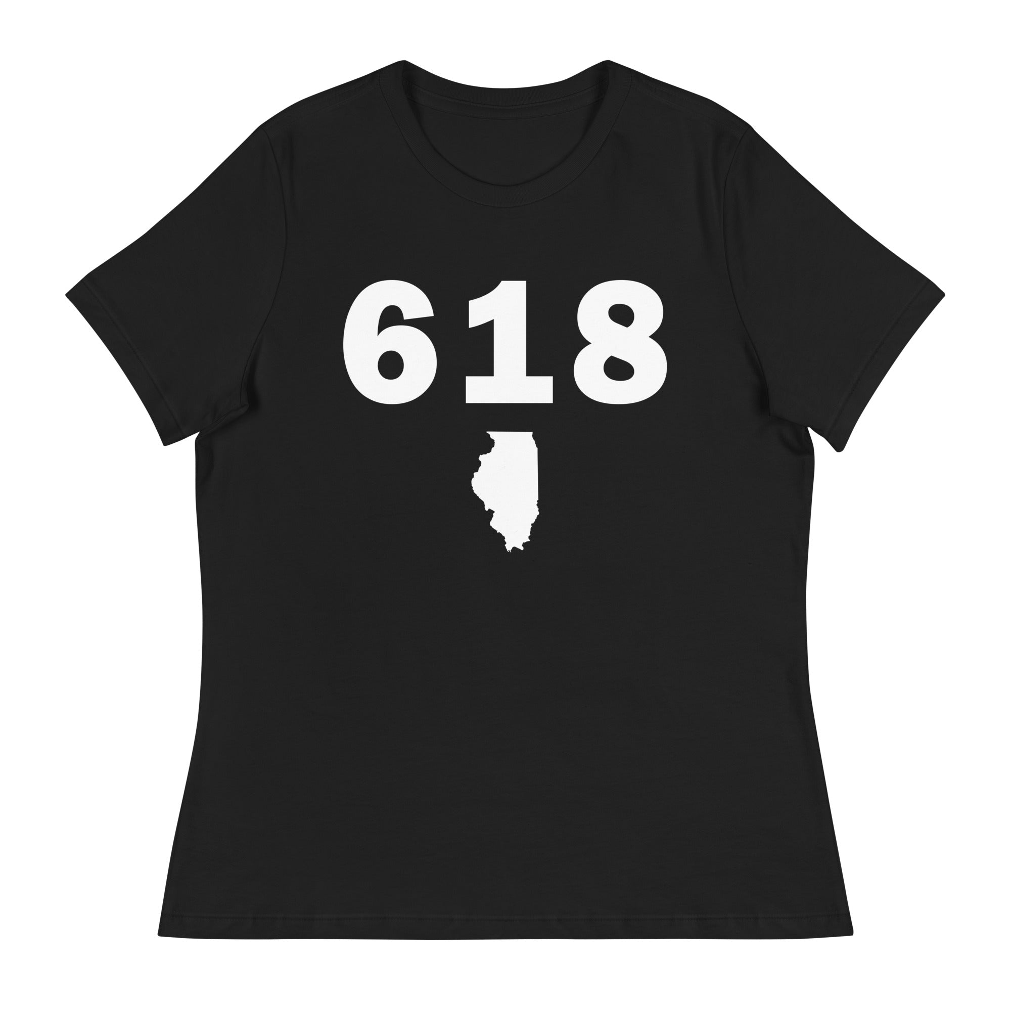 618 Area Code Women's Relaxed T Shirt