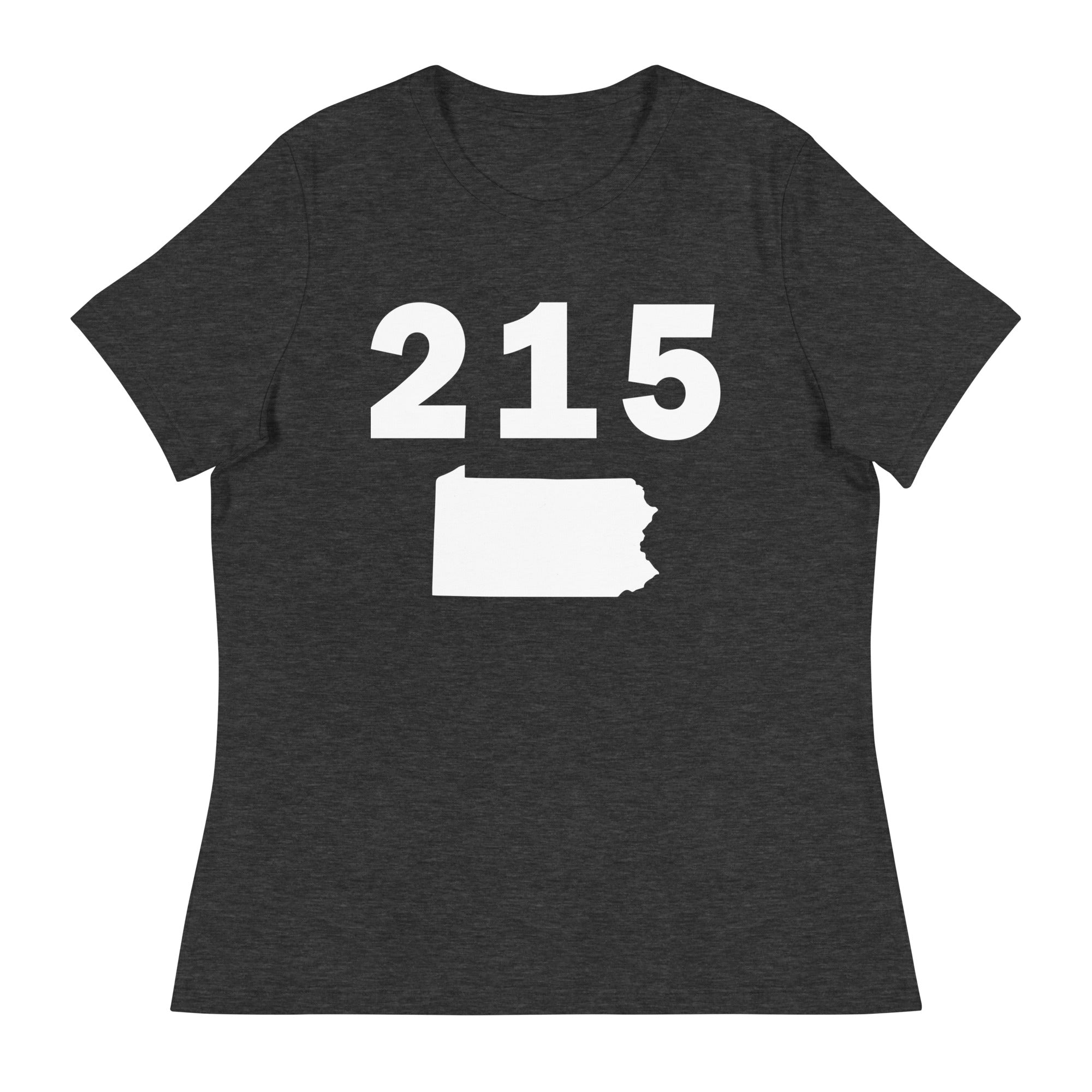 215 Area Code Women's Relaxed T Shirt