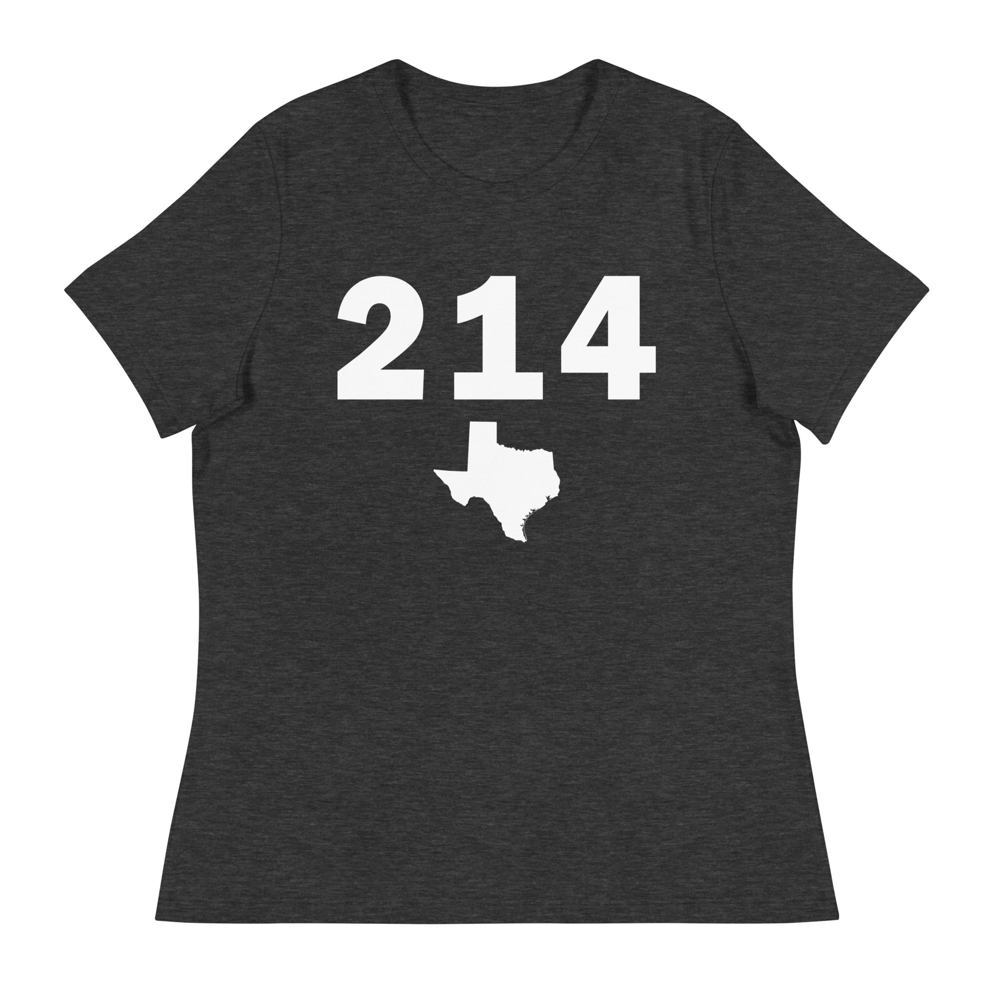 214 Area Code Women's Relaxed T Shirt